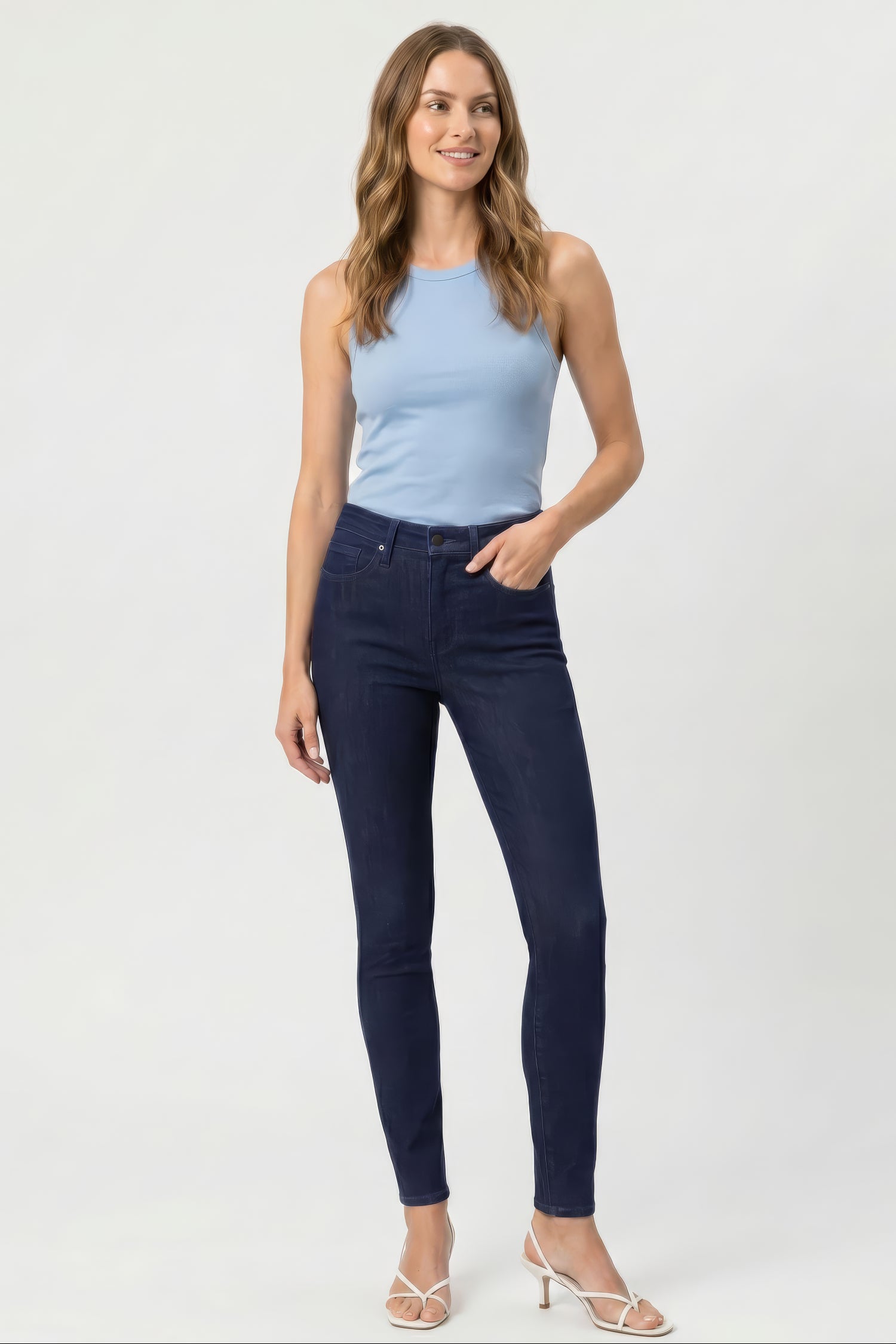 NYDJ Ami Skinny Jeans In Petite  - Rinse