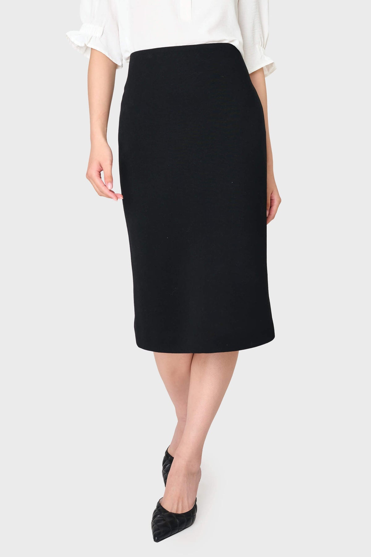 NYDJ Notch Midi Skirt by Gibsonlook  - Notch Midi Skirt by Gibsonlook