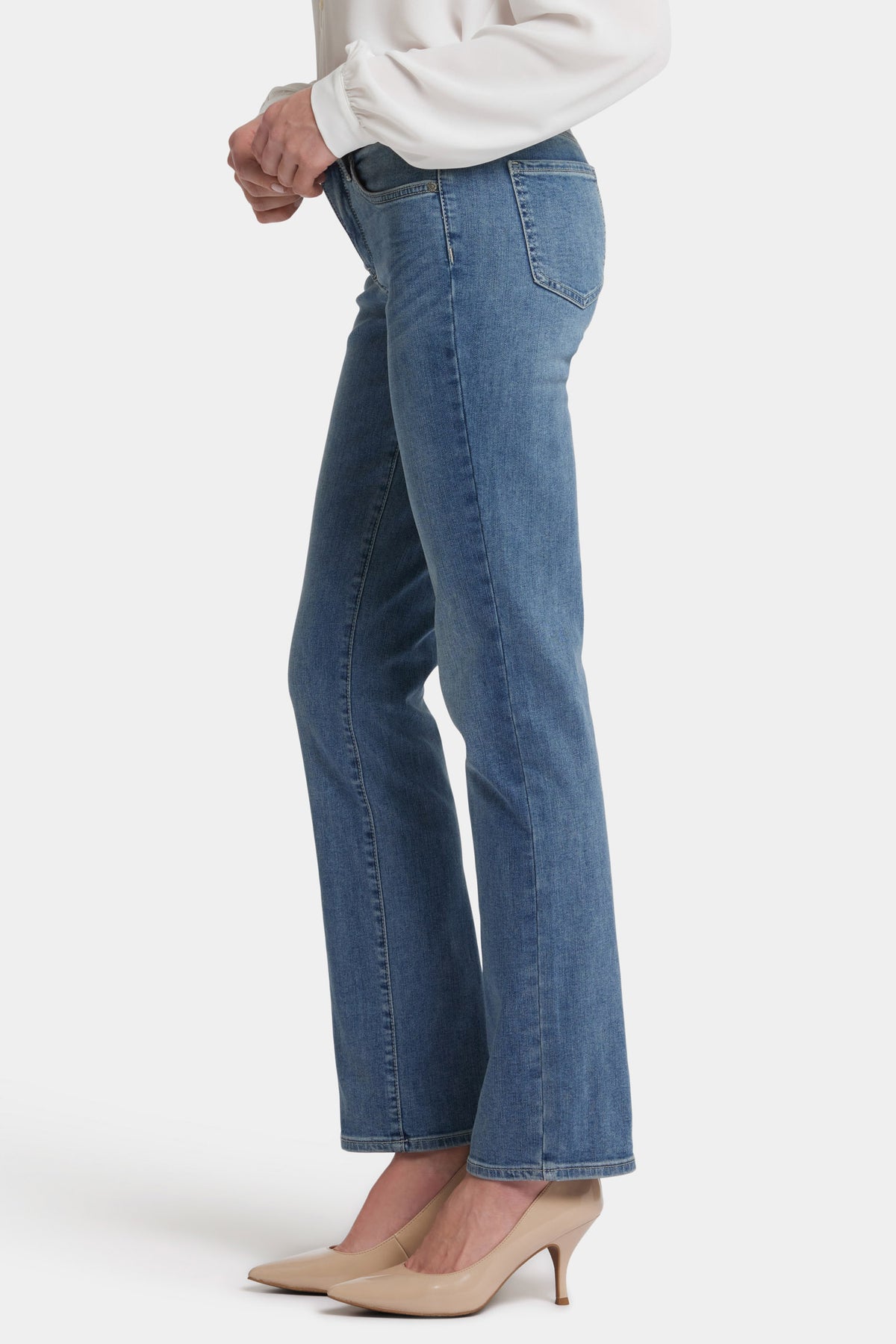 NYDJ Marilyn Straight Jeans  - Heyburn Wash