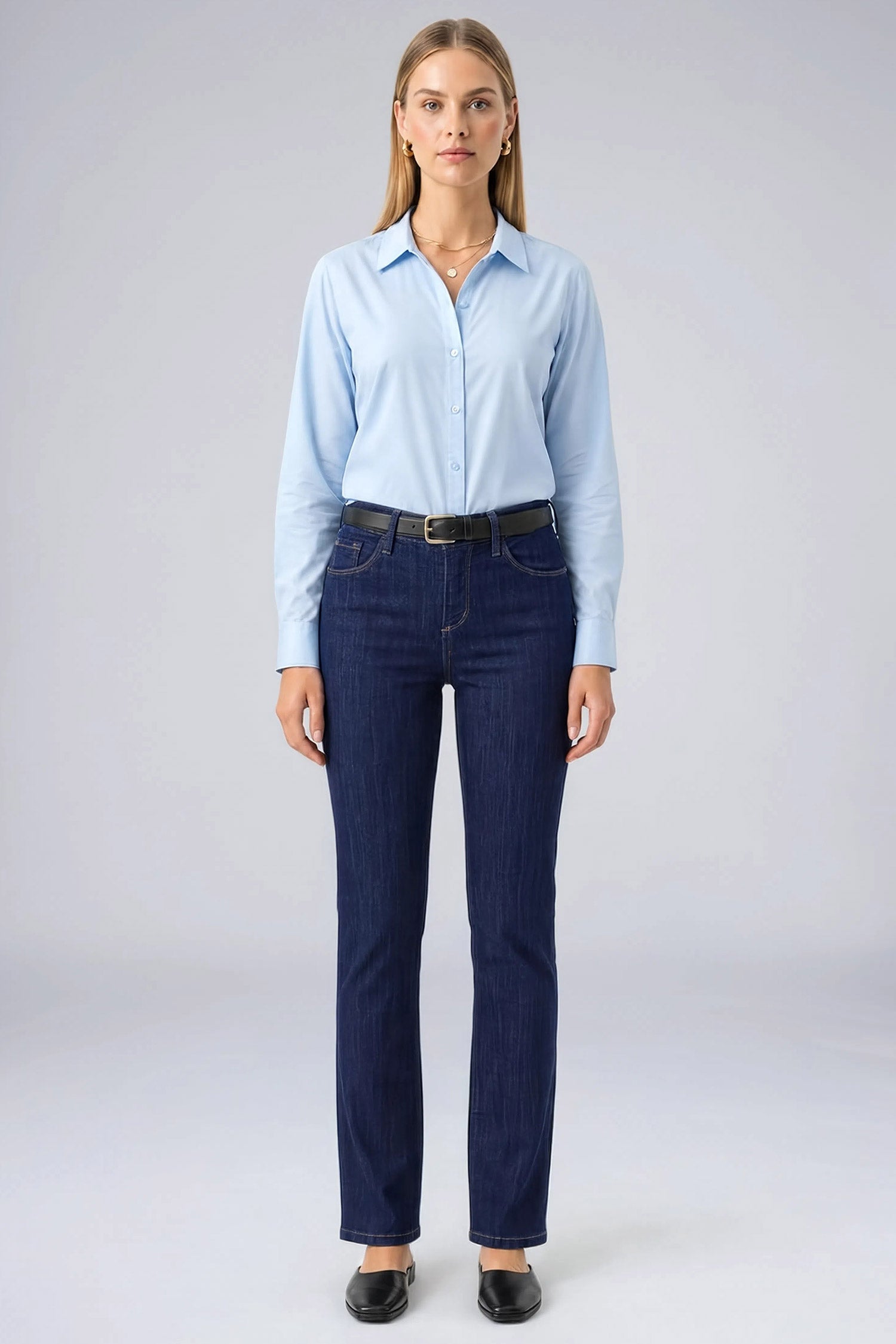 NYDJ Marilyn Straight Jeans In Sure Stretch® Denim - Mabel