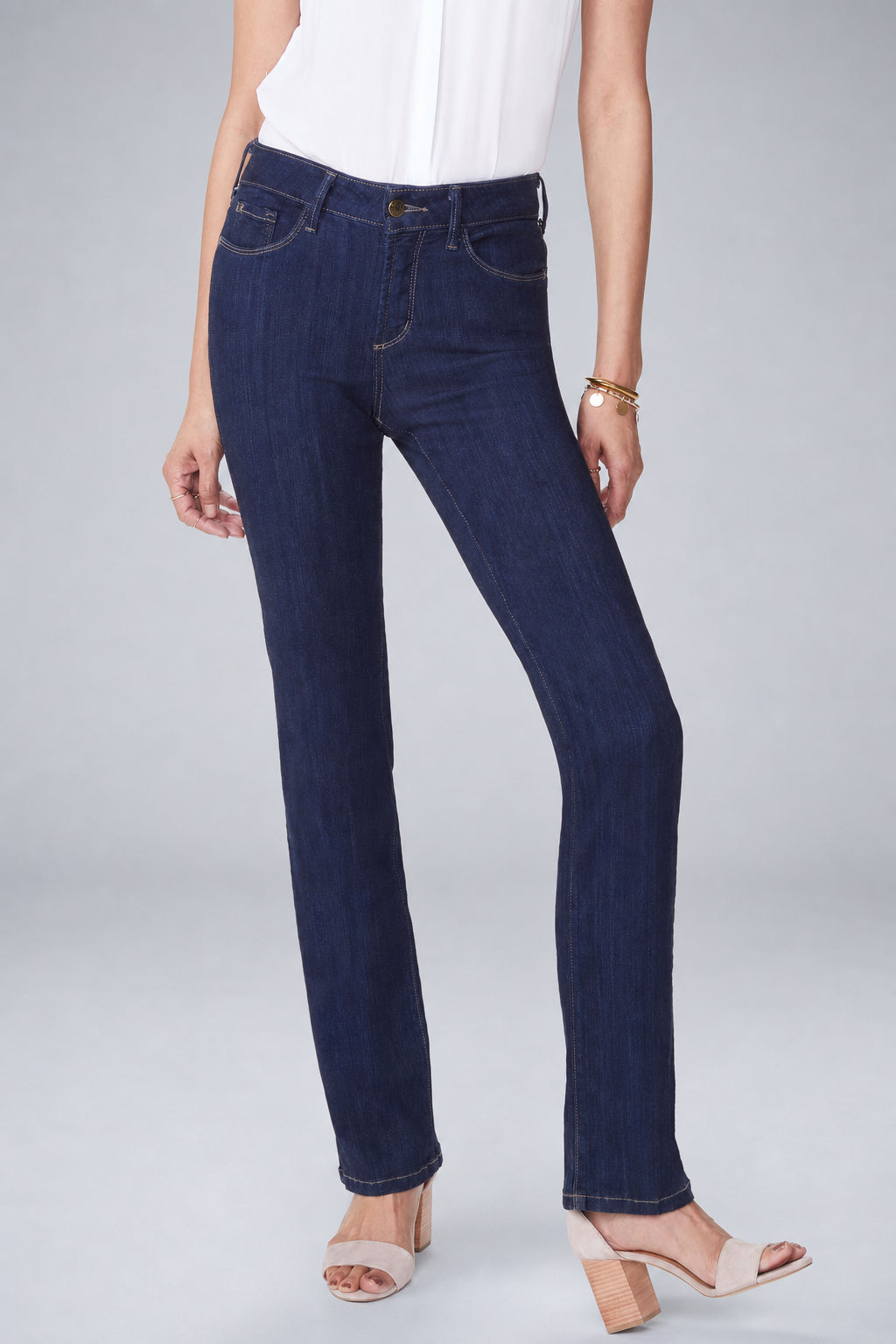 NYDJ Marilyn Straight Jeans In Sure Stretch® Denim - Mabel
