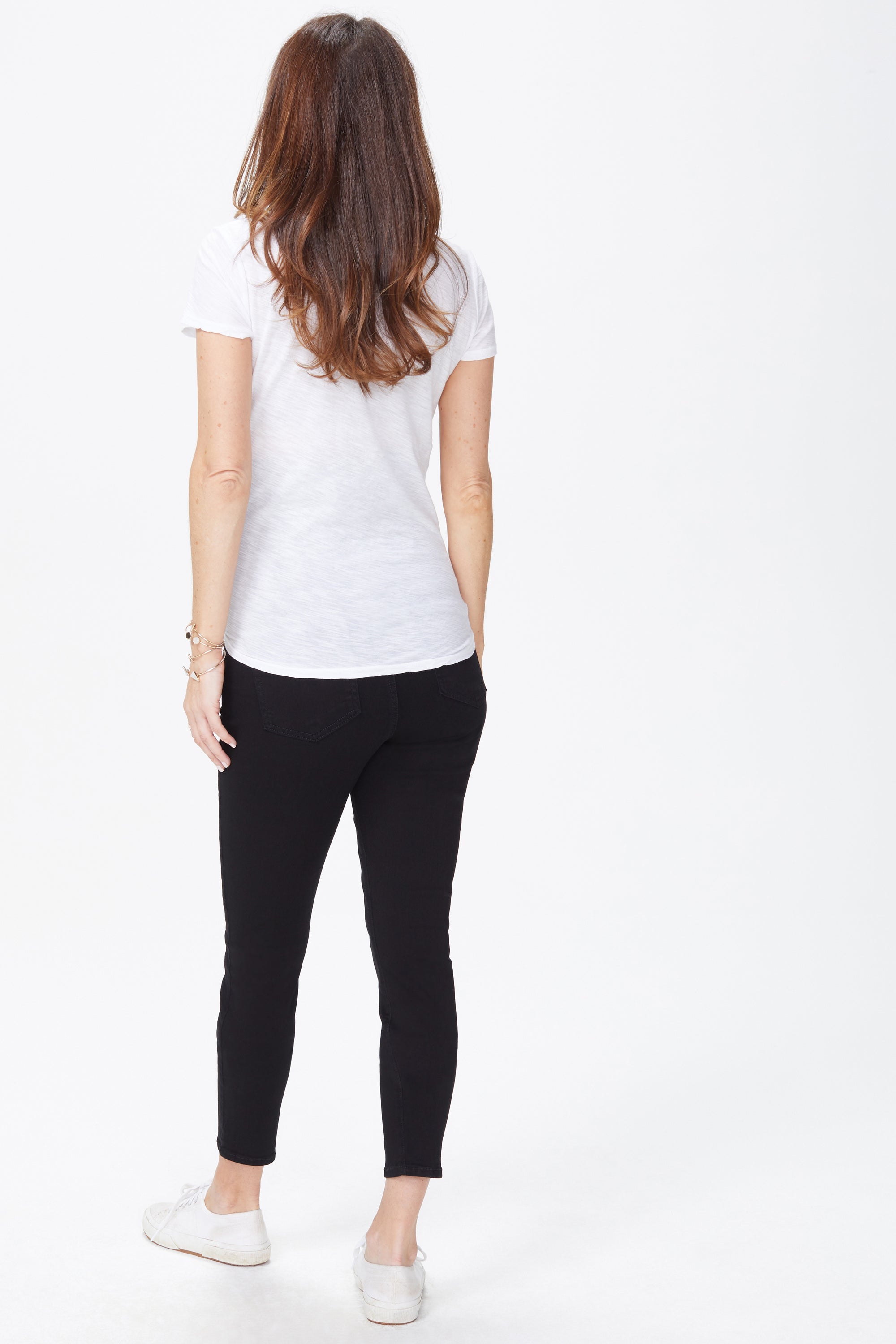 NYDJ Ami Skinny Maternity Jeans In Sure Stretch® Denim - Black