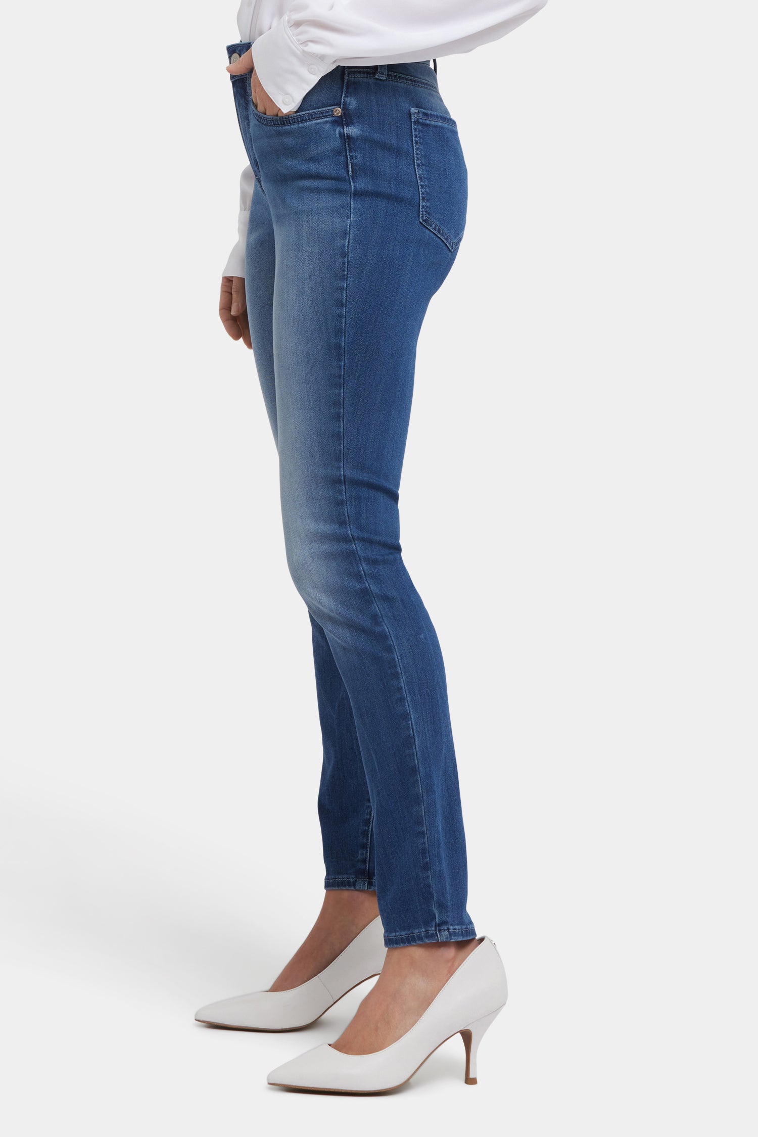 NYDJ Ami Skinny Jeans In Sure Stretch® Denim - Cool Marine