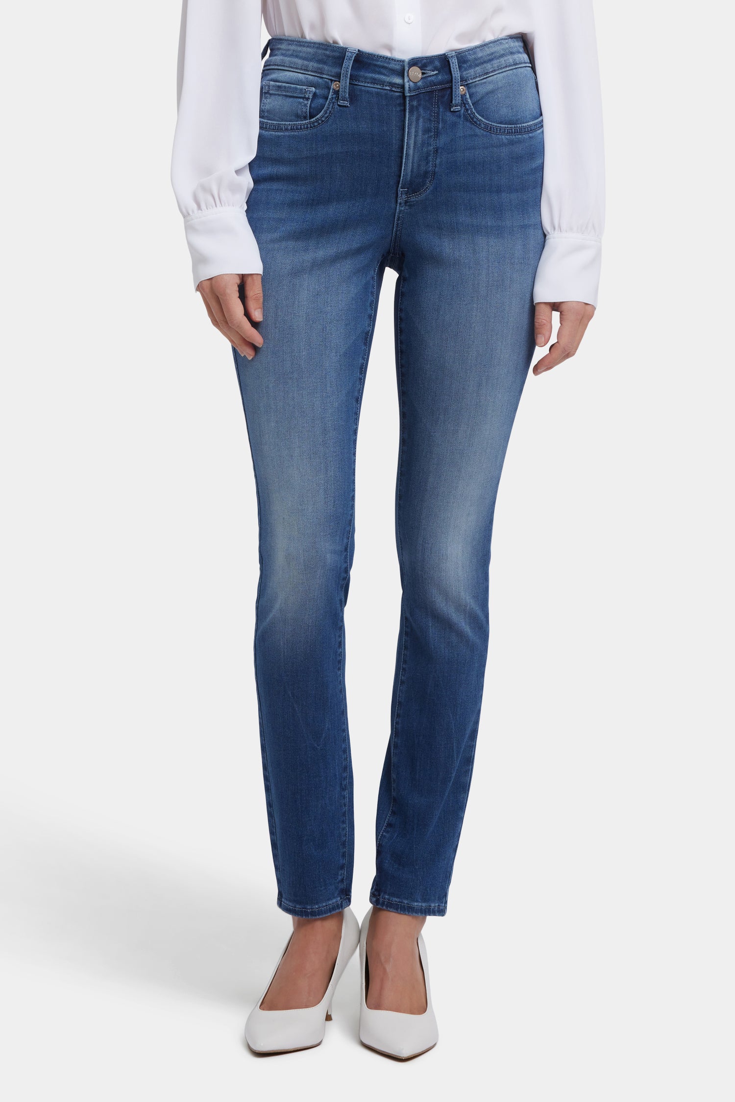 NYDJ Ami Skinny Jeans In Sure Stretch® Denim - Cool Marine