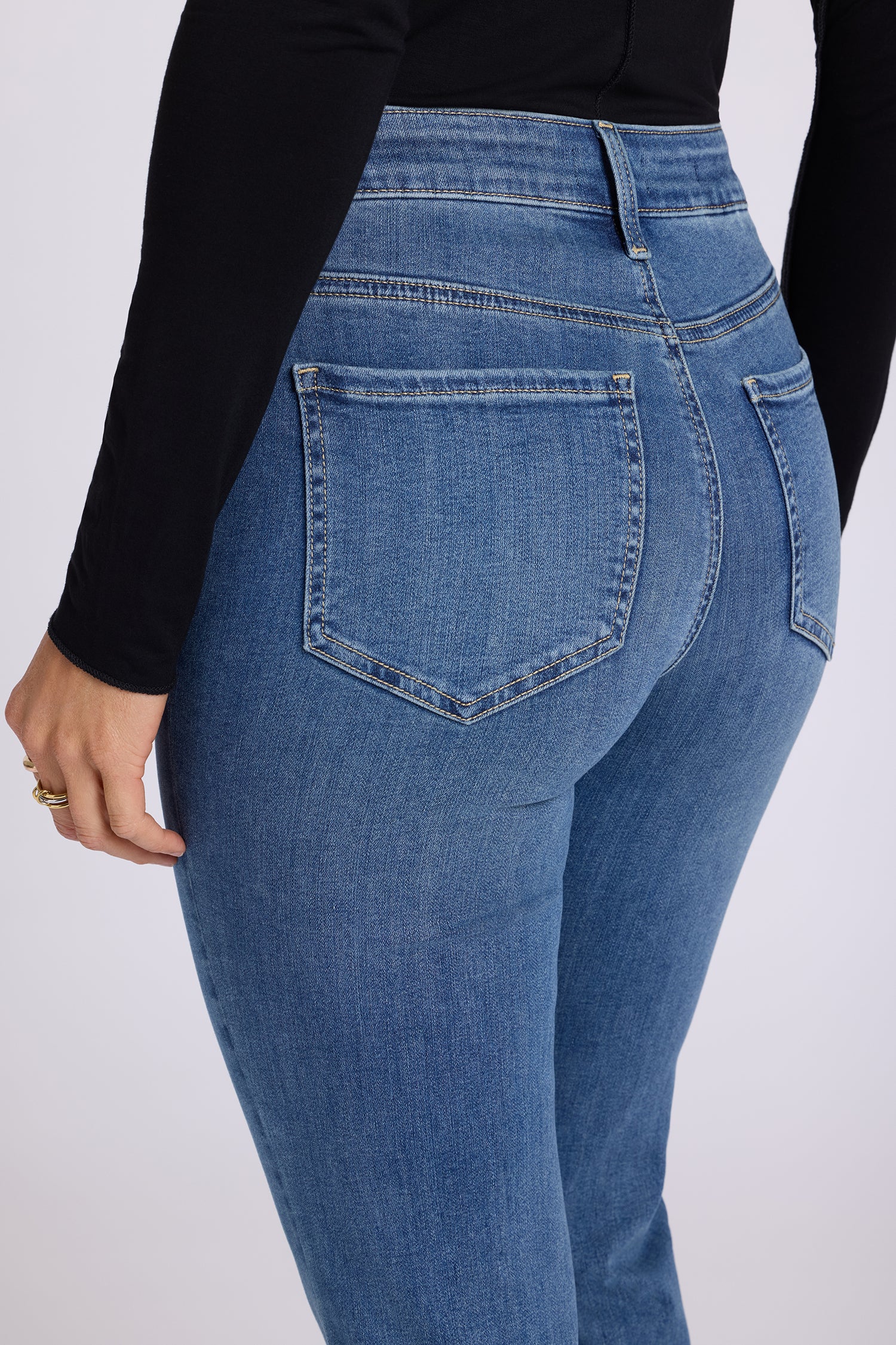 NYDJ Marilyn Straight Jeans In Sure Stretch® Denim - Redwood
