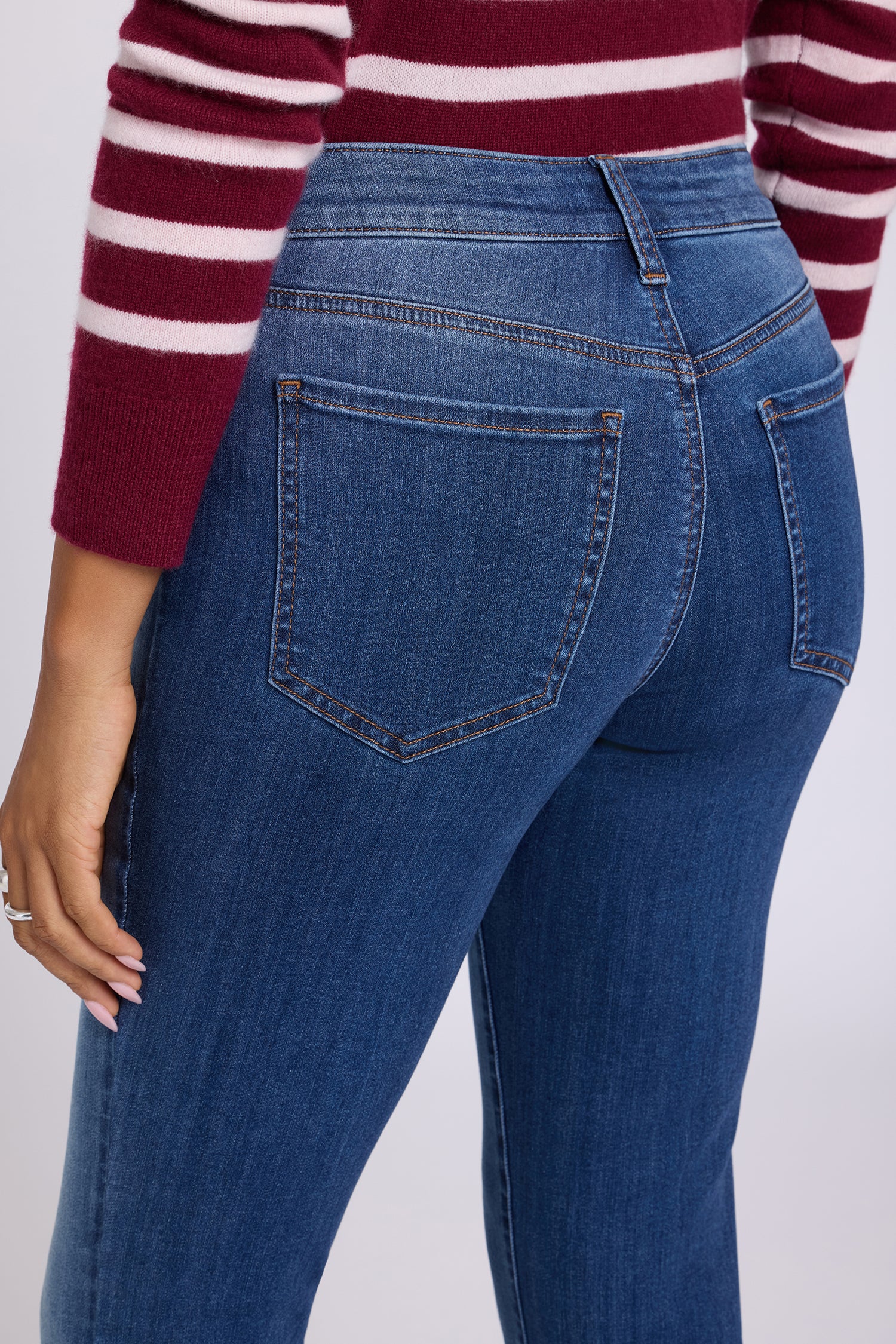 NYDJ Sheri Slim Straight Jeans In Sure Stretch® Denim - Elm