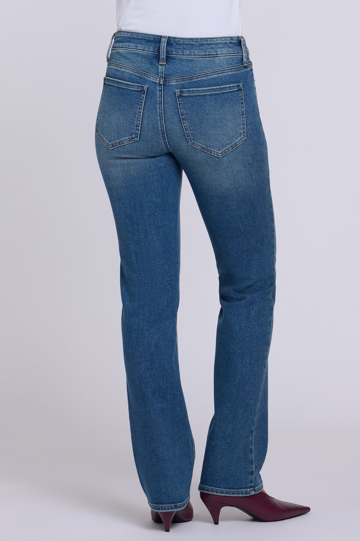 NYDJ Marilyn Straight Jeans  - Bluebells