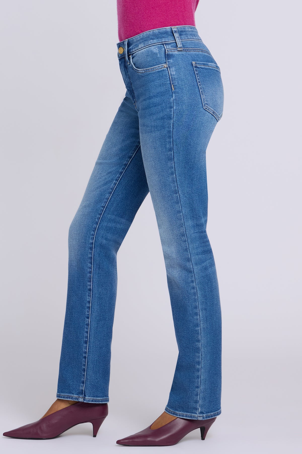 NYDJ Marilyn Straight Jeans  - Phlox