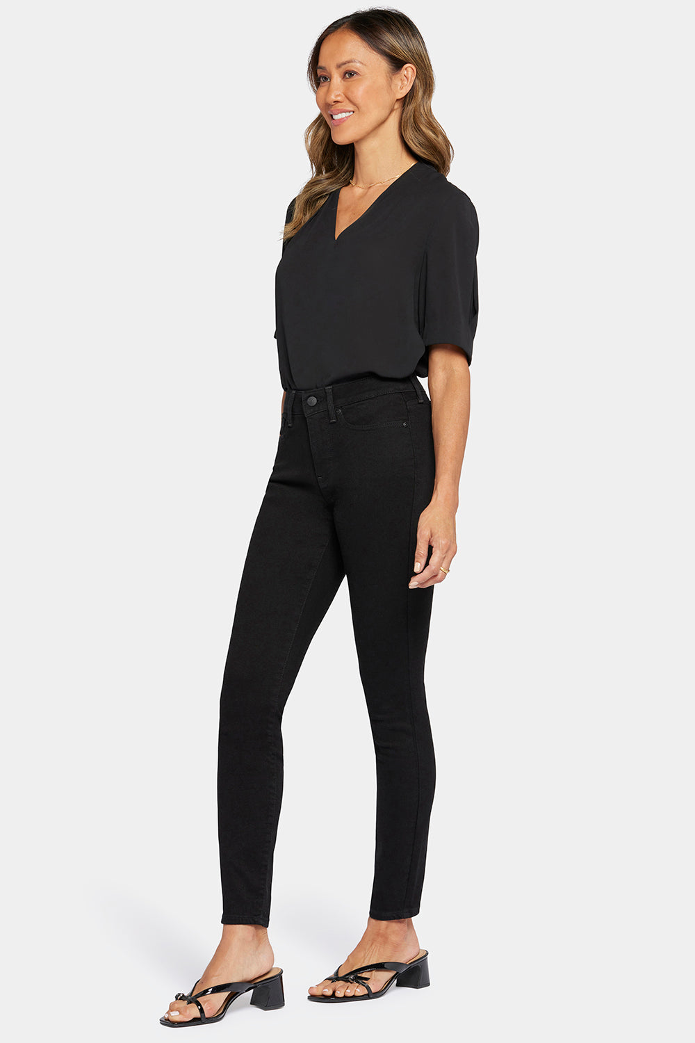 NYDJ Ami Skinny Jeans  - Black