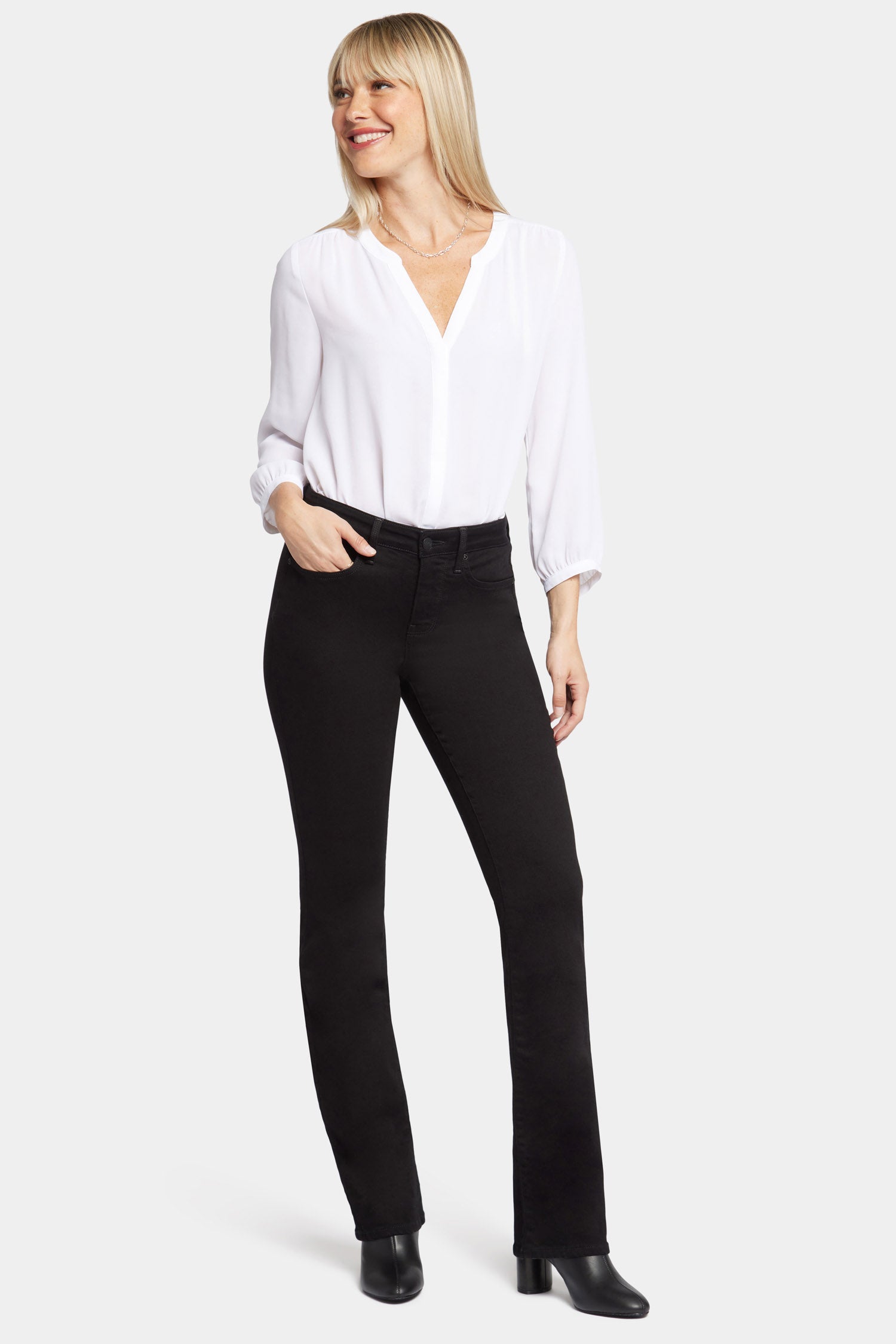 NYDJ Barbara Bootcut Jeans In Tall With 36