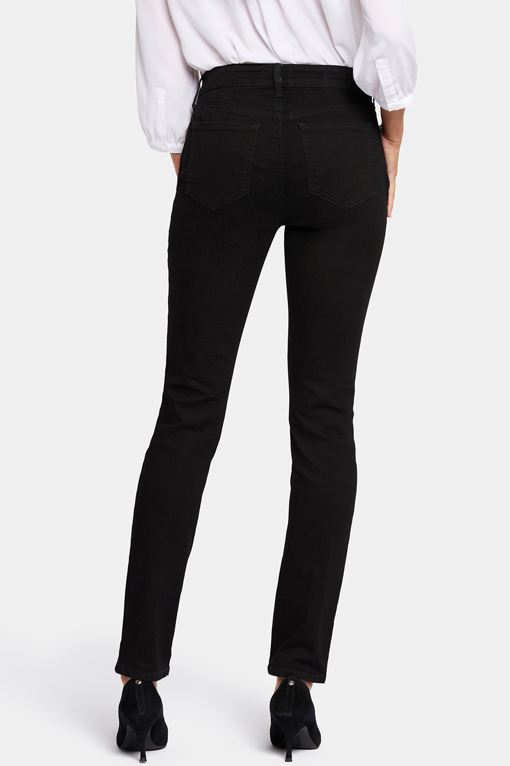 NYDJ Alina Skinny Jeans  - Black