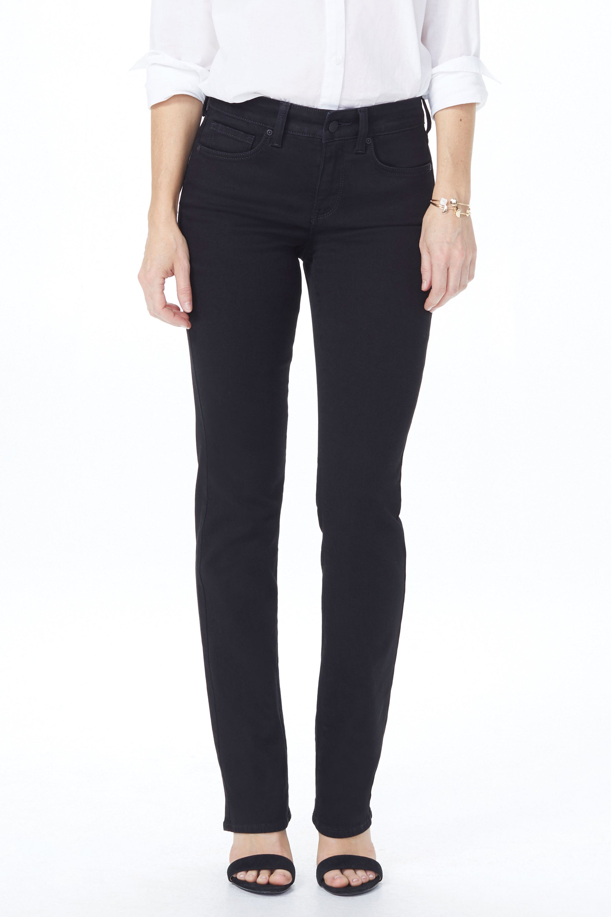 NYDJ Marilyn Straight Jeans In Tall With 36