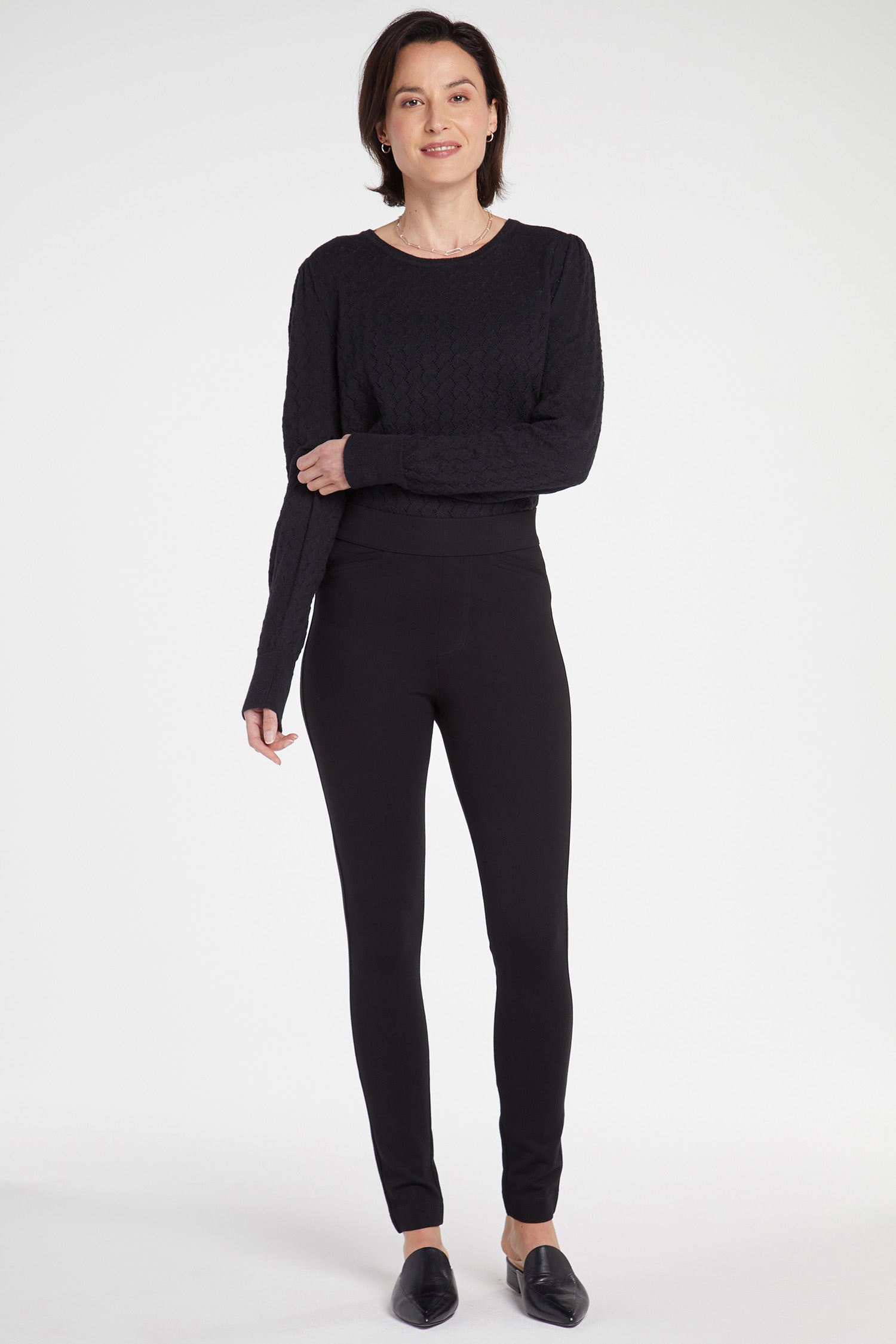 NYDJ Pull-On Legging Pants Sculpt-Her™ Collection - Black