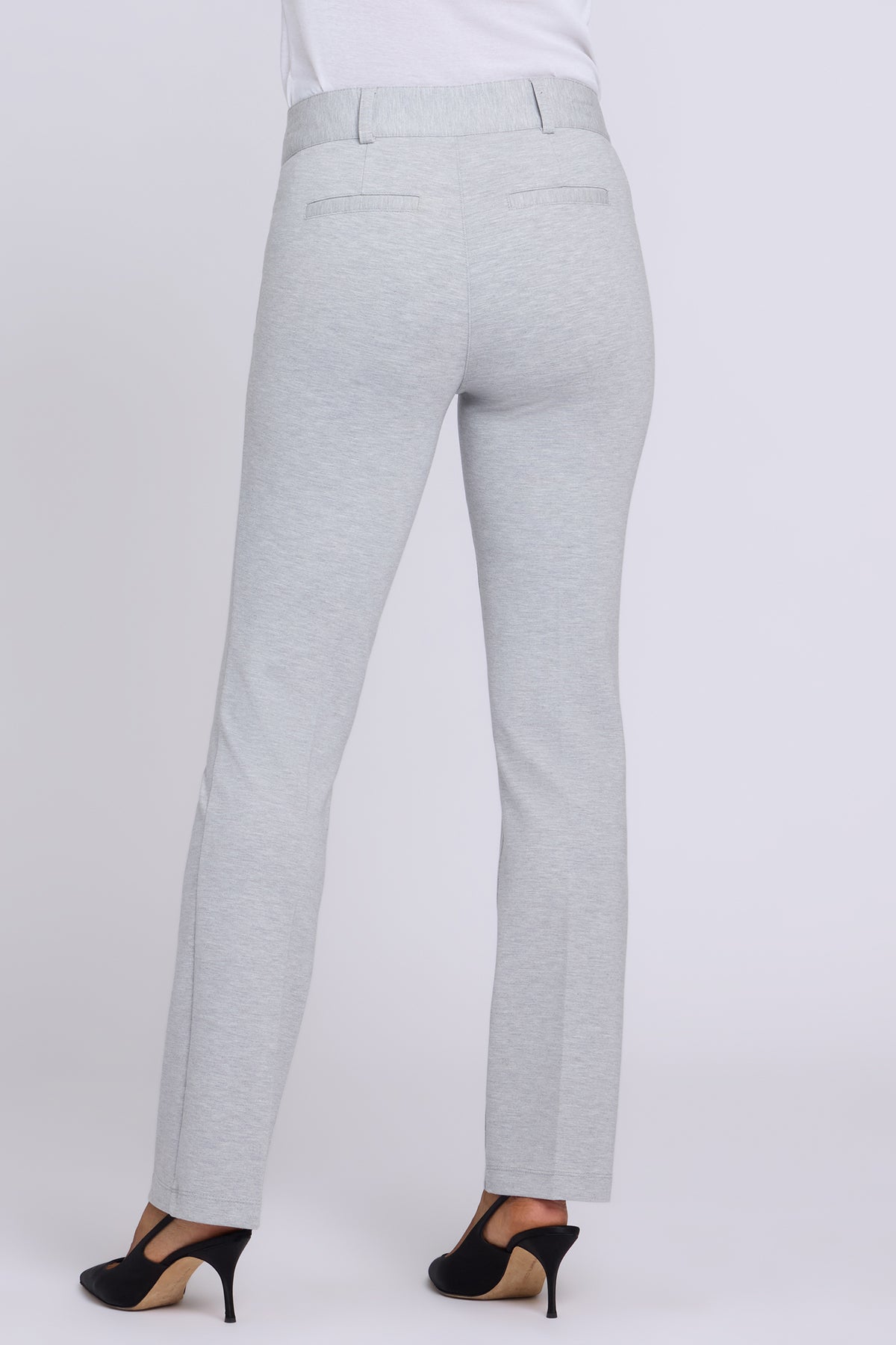 NYDJ Classic Trouser Pants Sculpt-Her™ Collection - Heather Grey