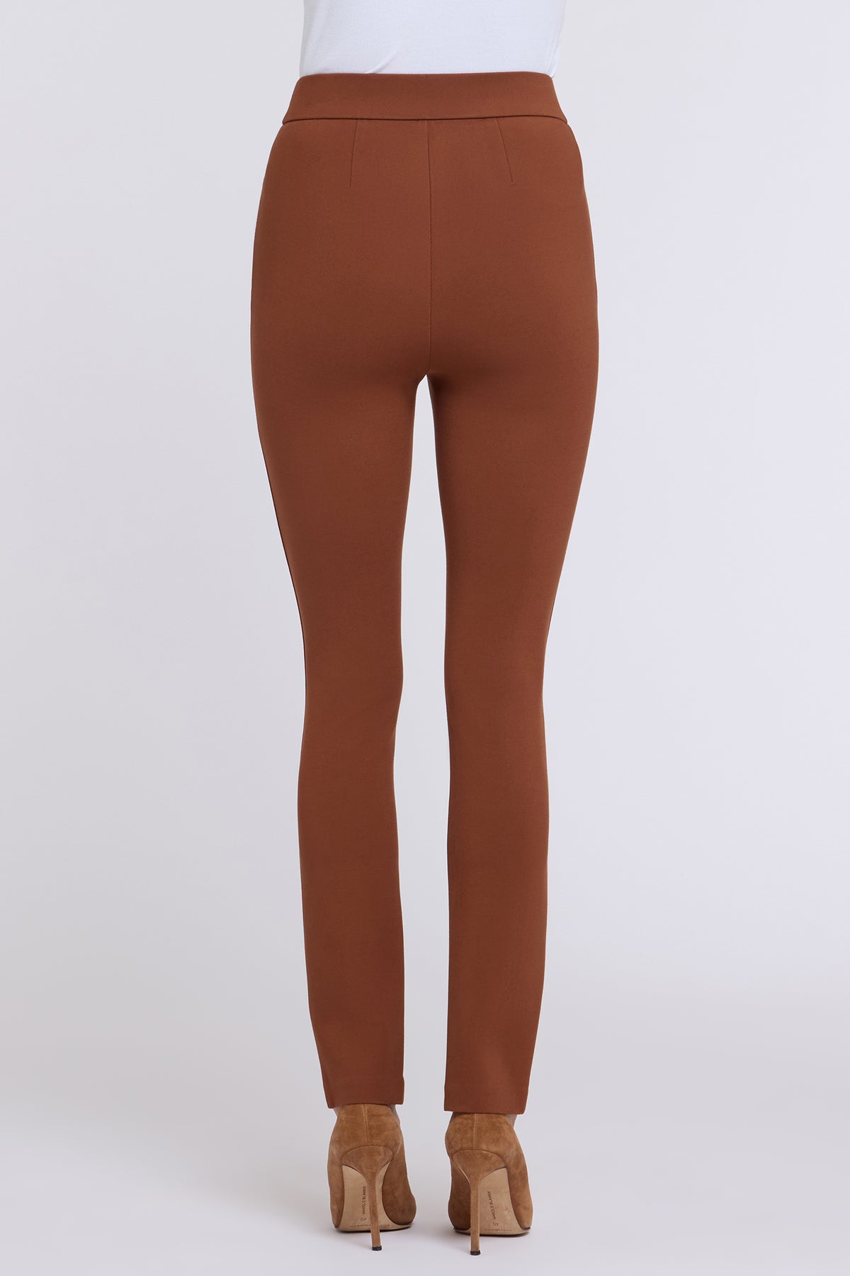 NYDJ Zelda Pull-On Pants Sculpt-Her™ Collection - Mocha Bisque