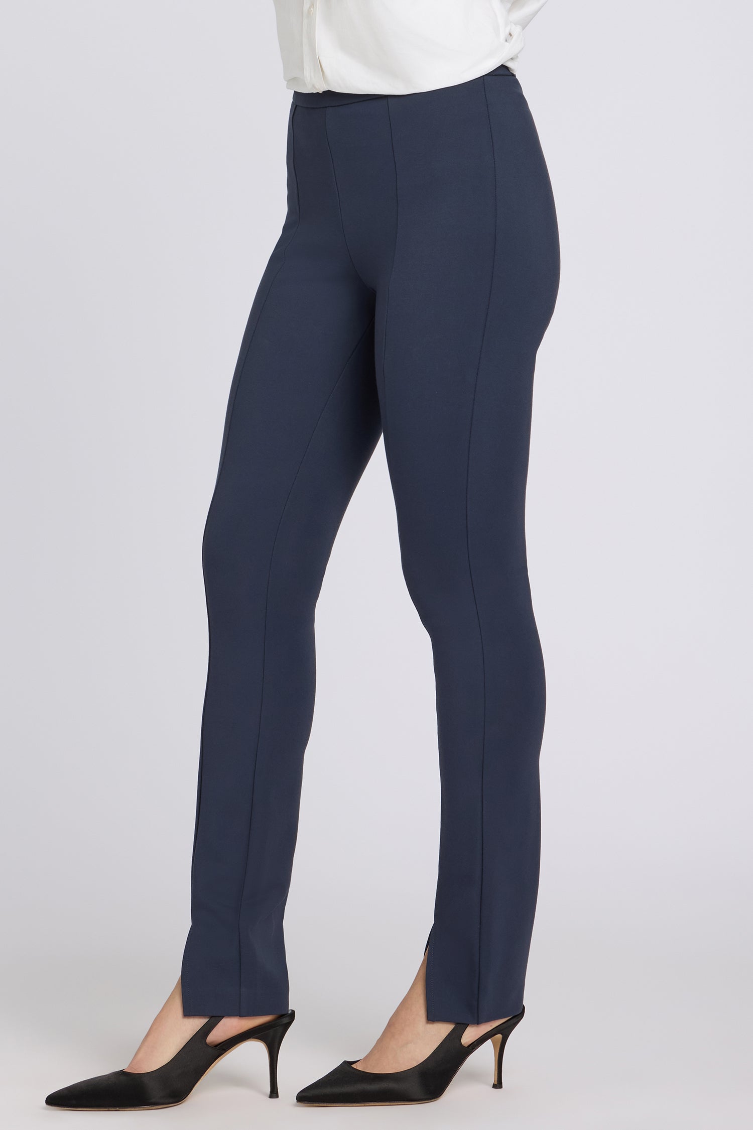 NYDJ Zelda Pull-On Pants Sculpt-Her™ Collection - Oxford Navy