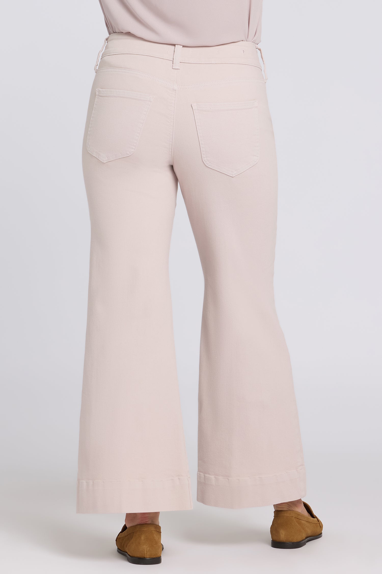 NYDJ Mia Palazzo Ankle Jeans In Cool Embrace® Denim With High Rise - Rock Flower