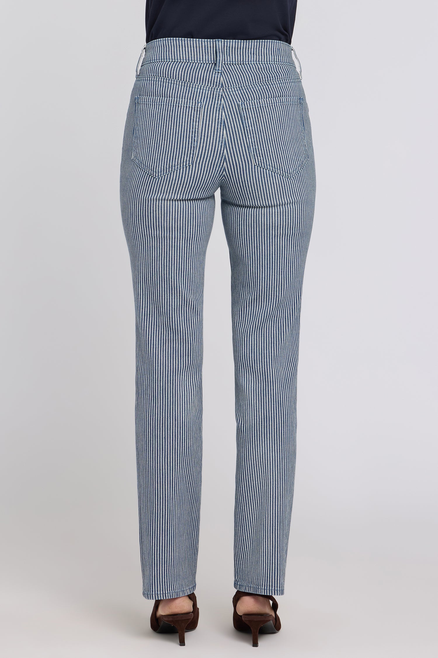 NYDJ Marilyn Straight Jeans With High Rise And 31