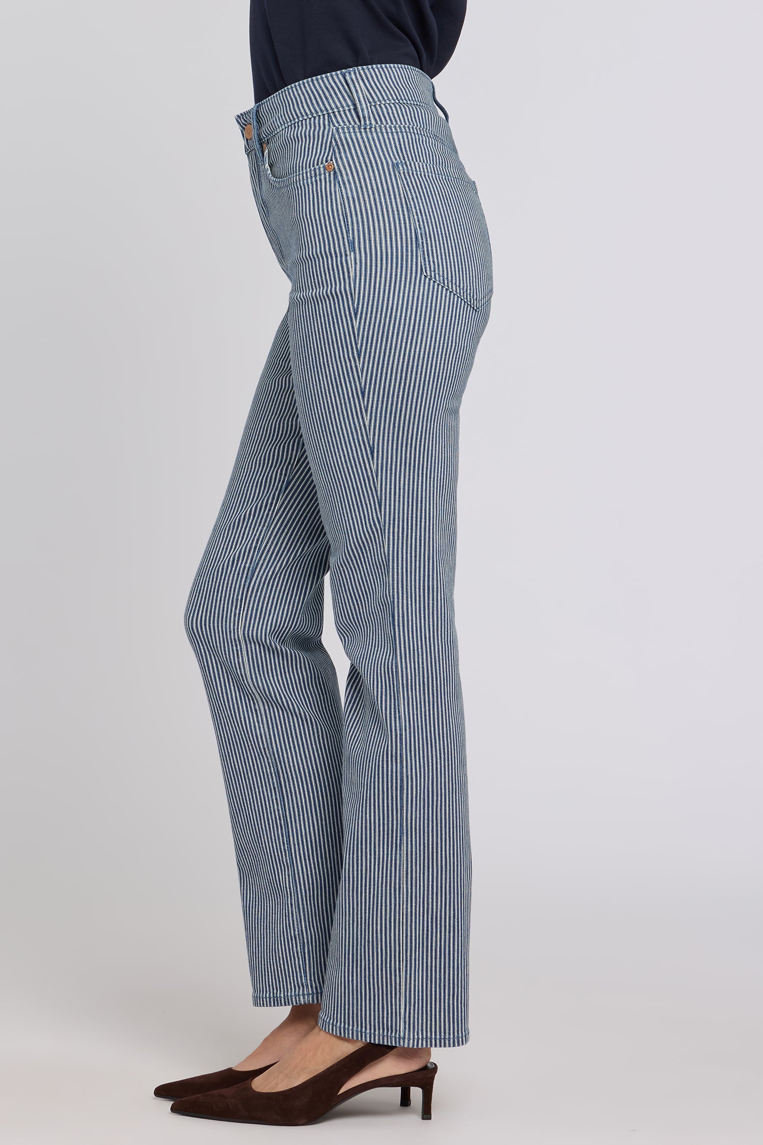 NYDJ Marilyn Straight Jeans With High Rise And 31