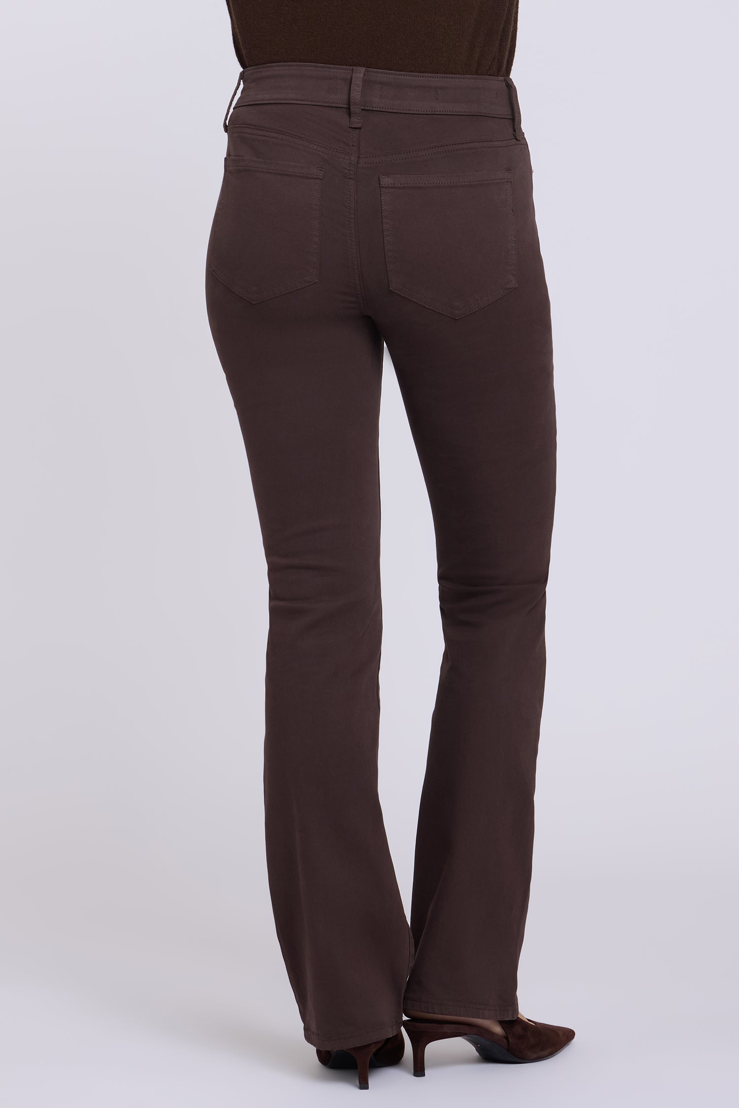 NYDJ Barbara Bootcut Jeans  - Bitter Chocolate