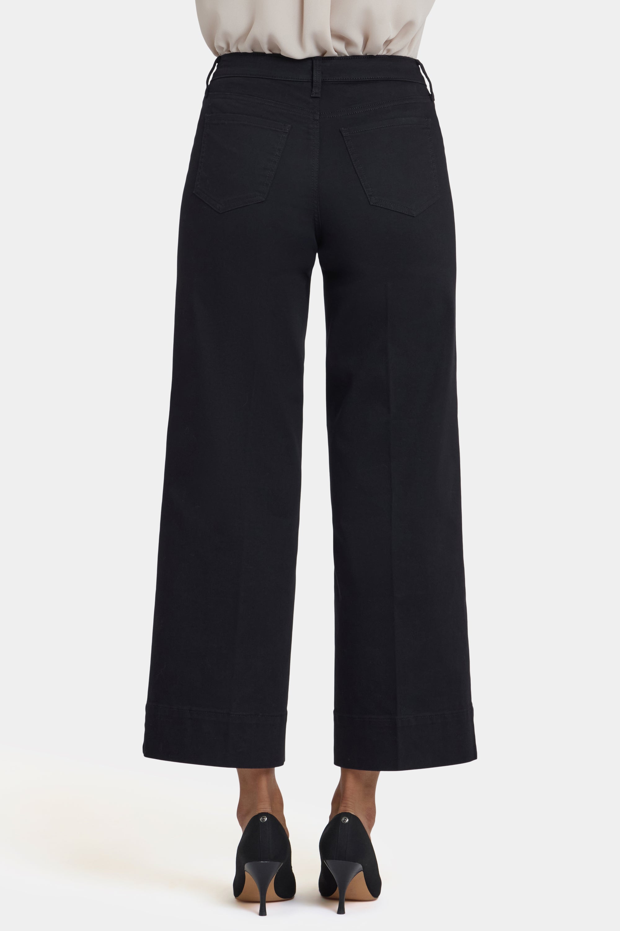NYDJ Teresa Wide Leg Ankle Jeans With 3