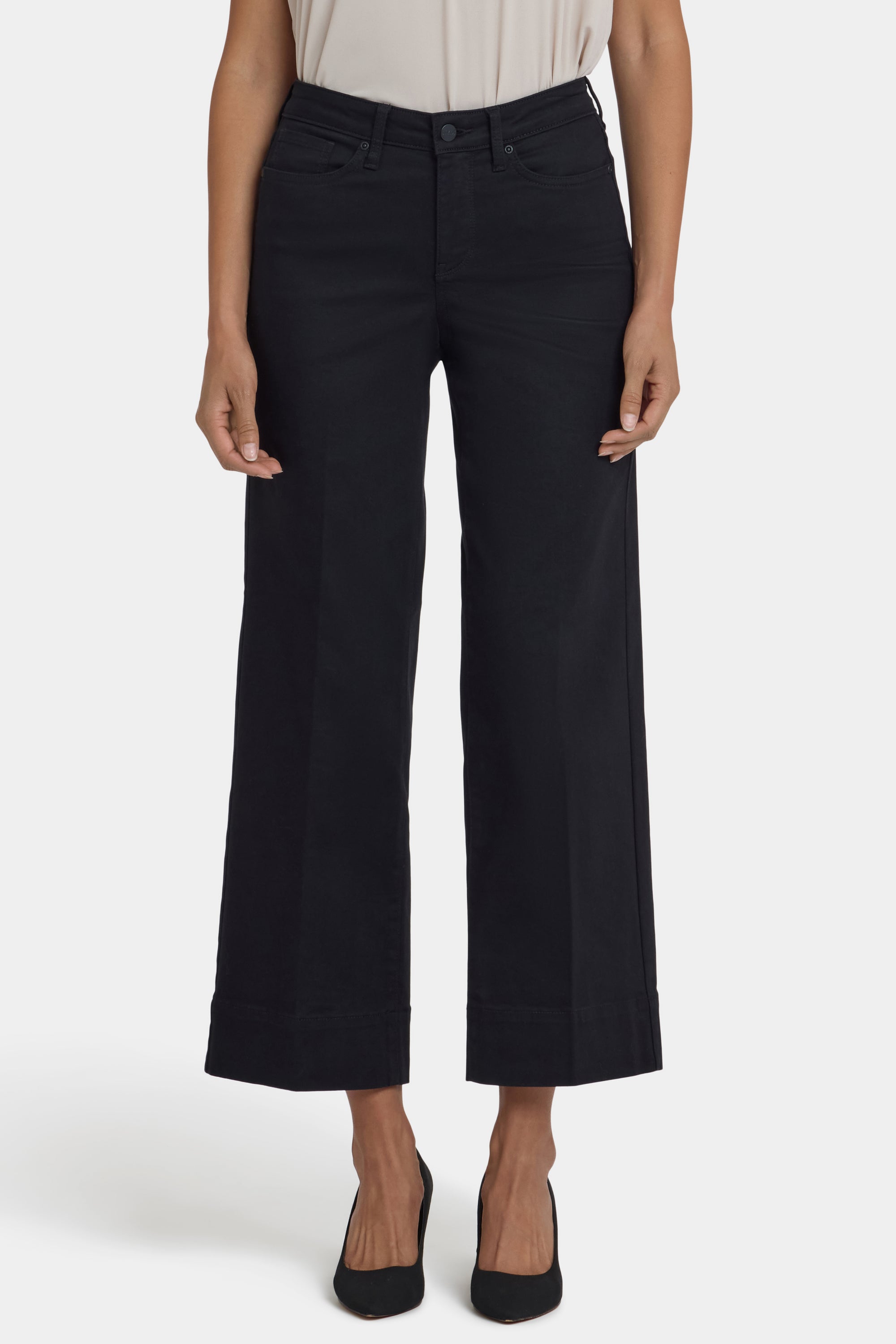 NYDJ Teresa Wide Leg Ankle Jeans With 3