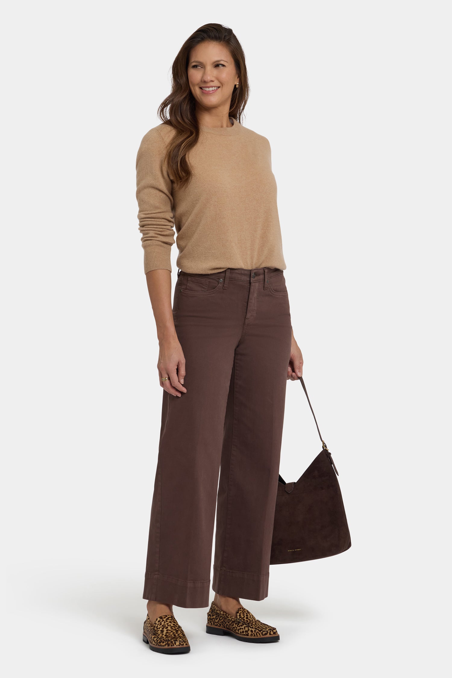 NYDJ Teresa Wide Leg Ankle Jeans With 3