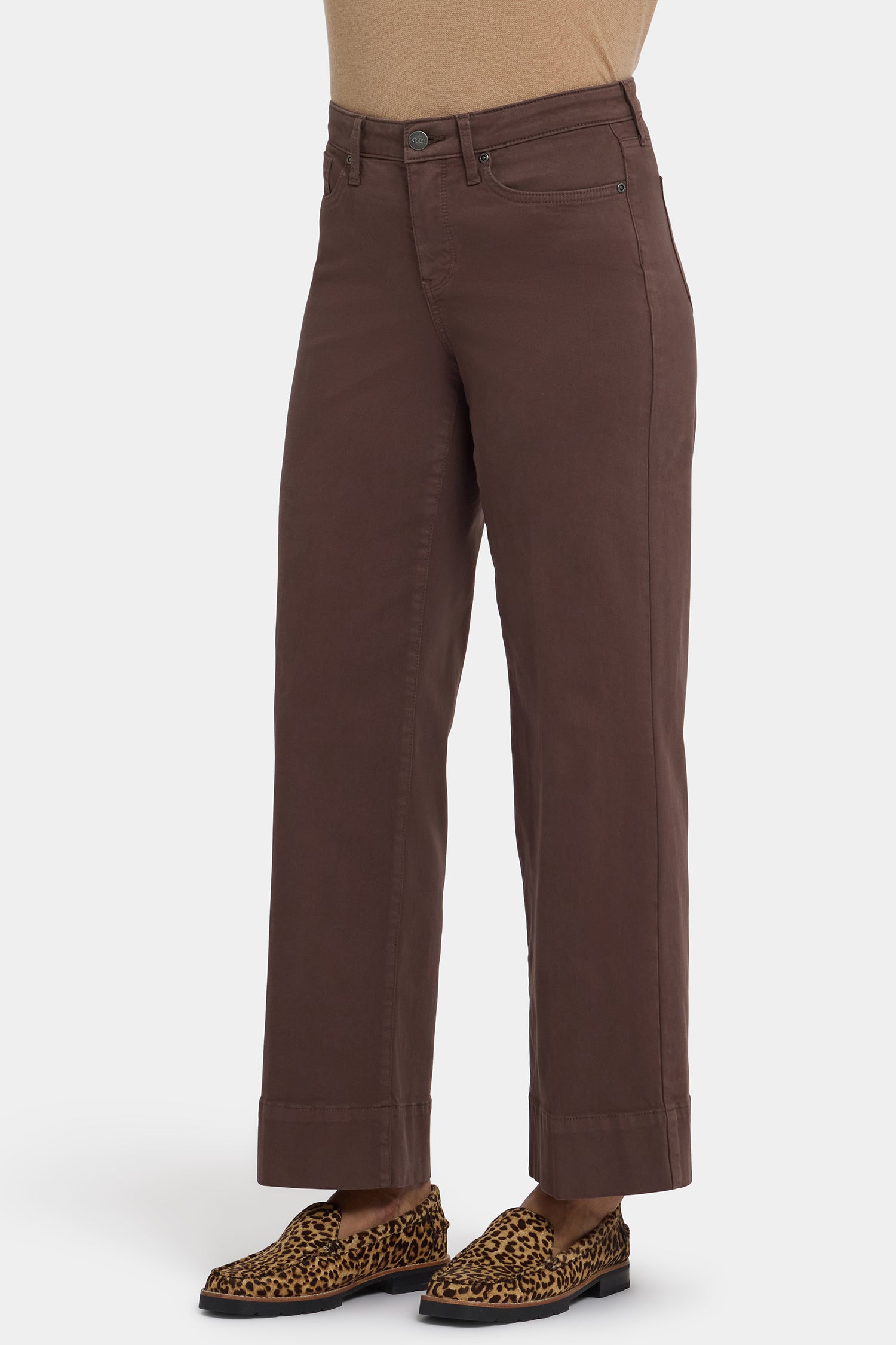 NYDJ Teresa Wide Leg Ankle Jeans With 3