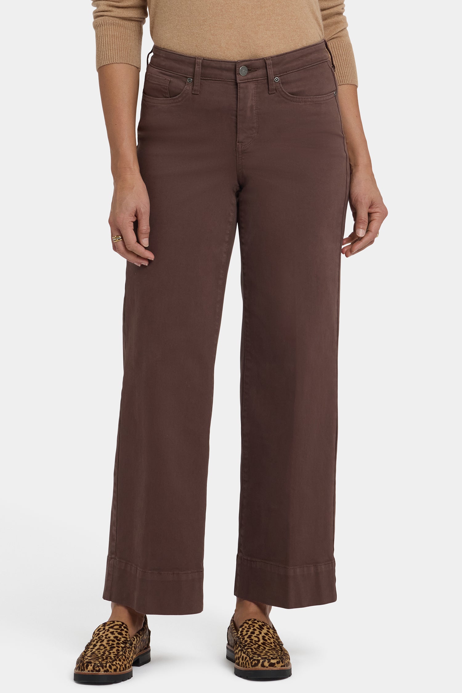NYDJ Teresa Wide Leg Ankle Jeans With 3