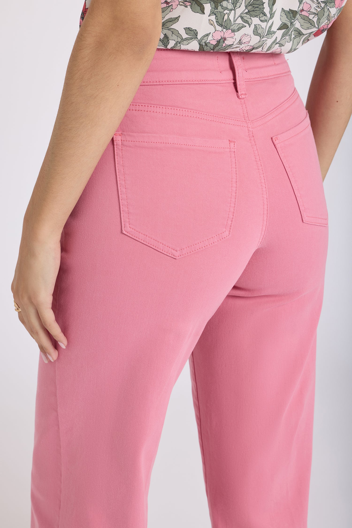 NYDJ Teresa Wide Leg Ankle Jeans With 3