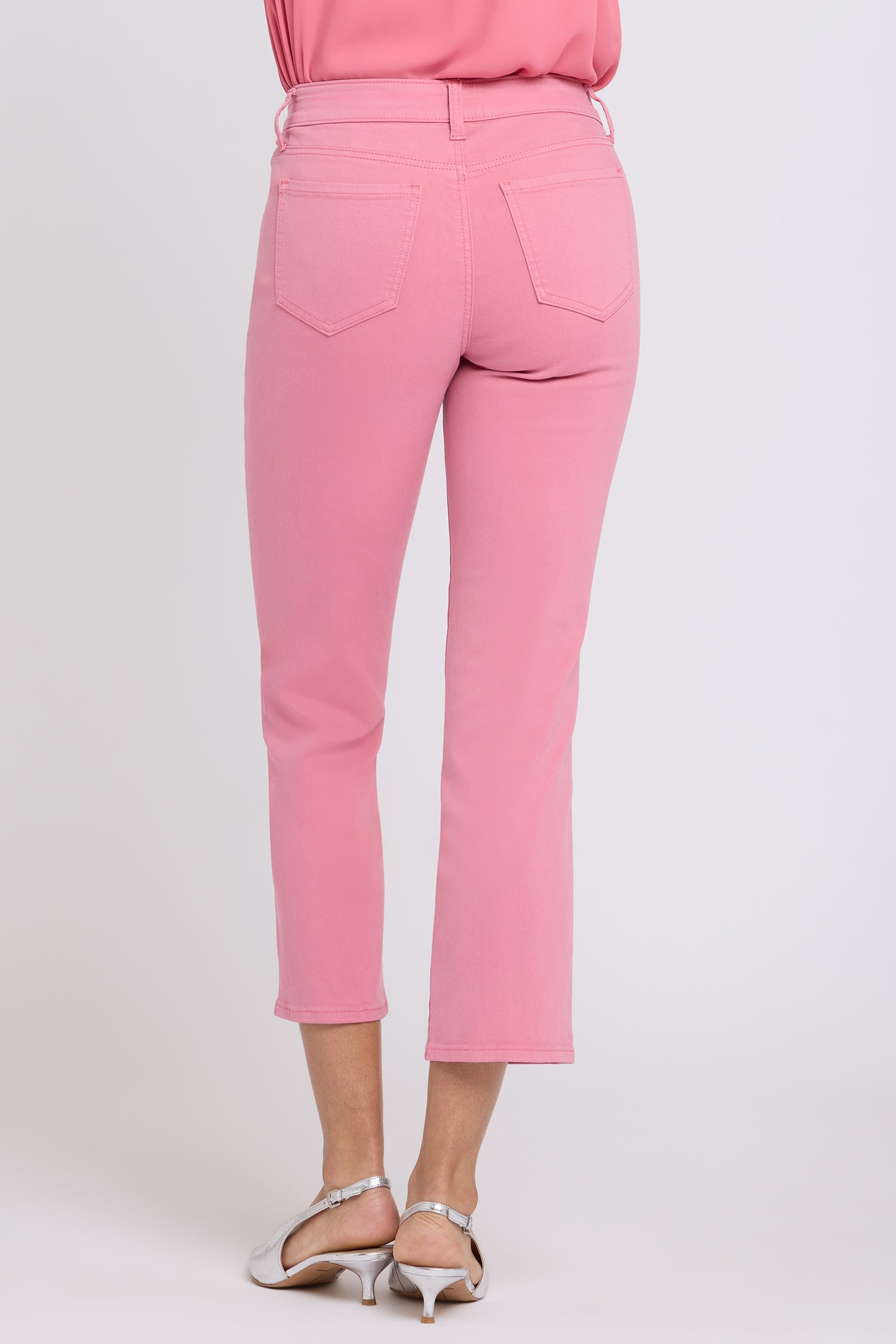 NYDJ Marilyn Straight Ankle Jeans  - Desert Rose