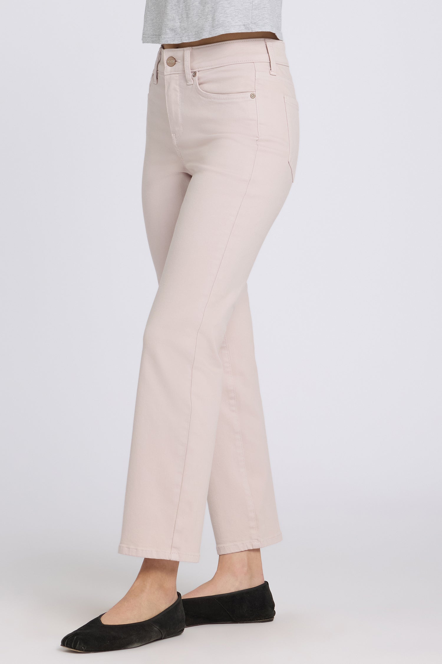 NYDJ Marilyn Straight Ankle Jeans  - Rock Flower
