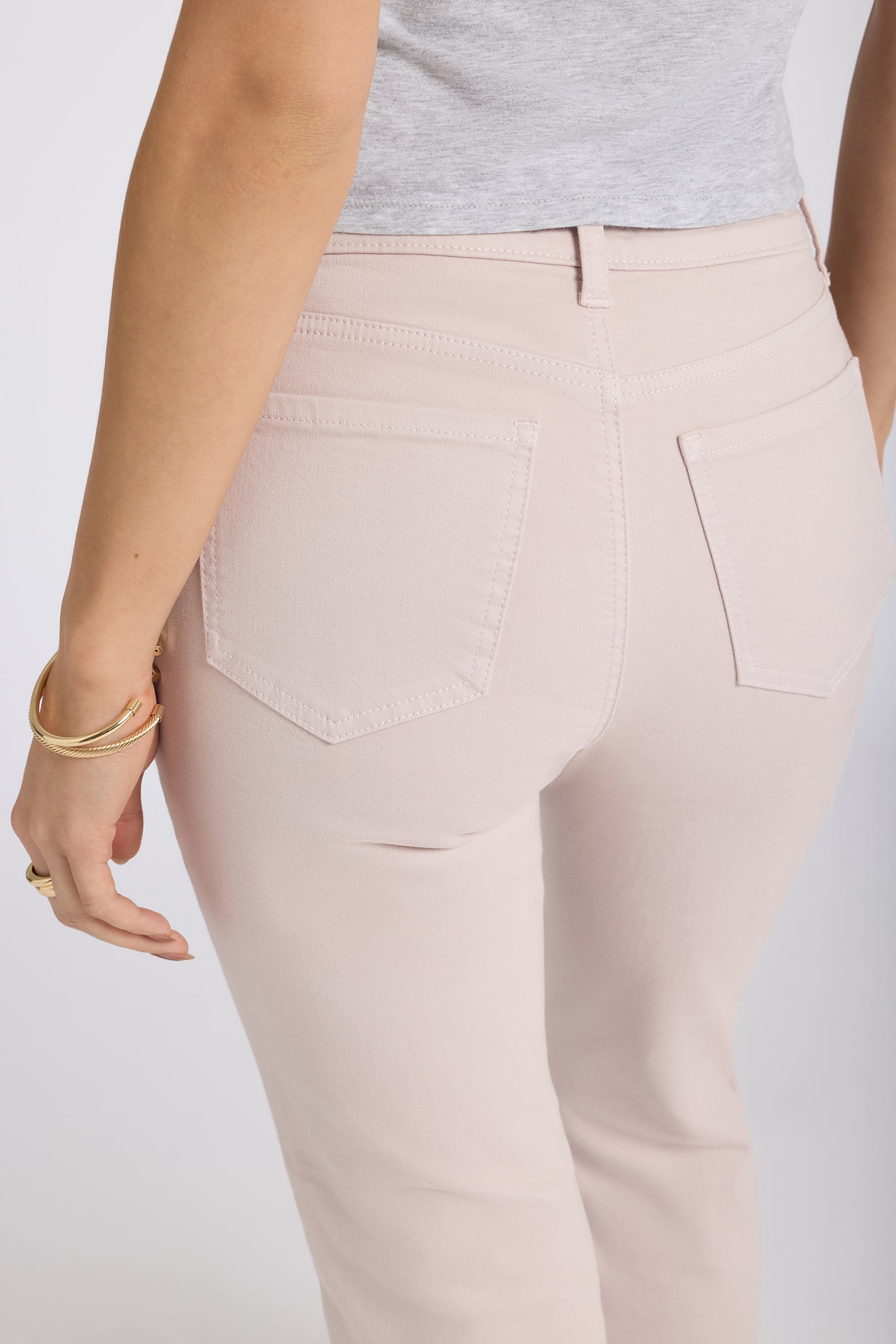 NYDJ Marilyn Straight Ankle Jeans  - Rock Flower