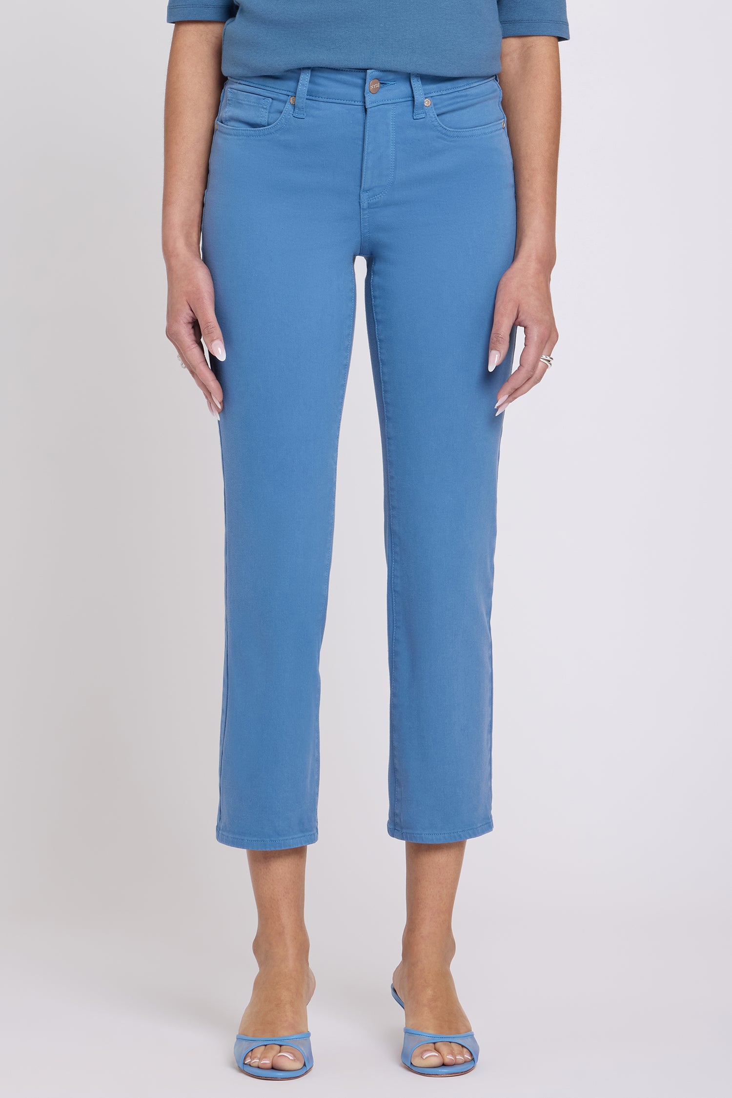 NYDJ Marilyn Straight Ankle Jeans  - Seven Seas
