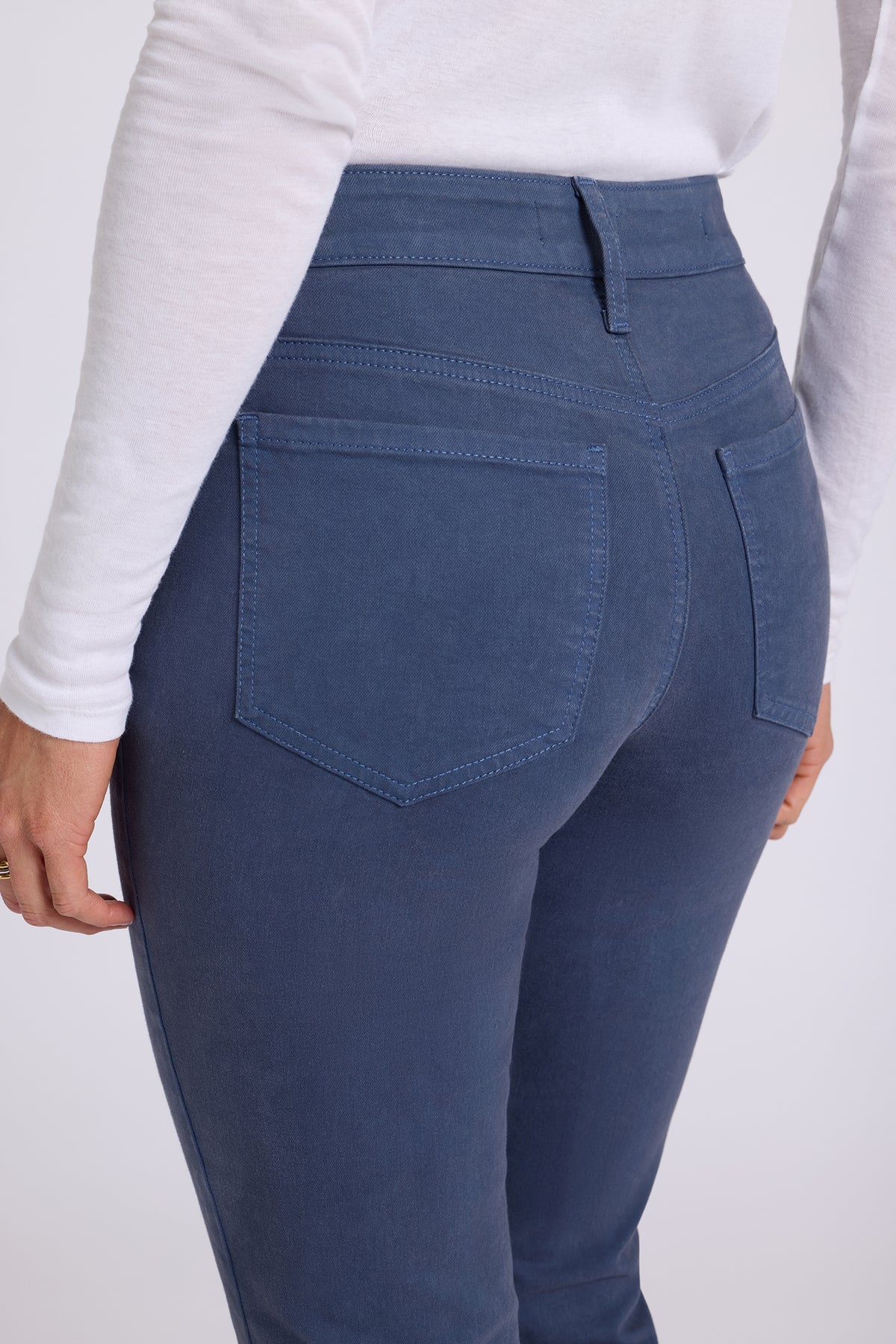 NYDJ Marilyn Straight Jeans  - Jade Blue
