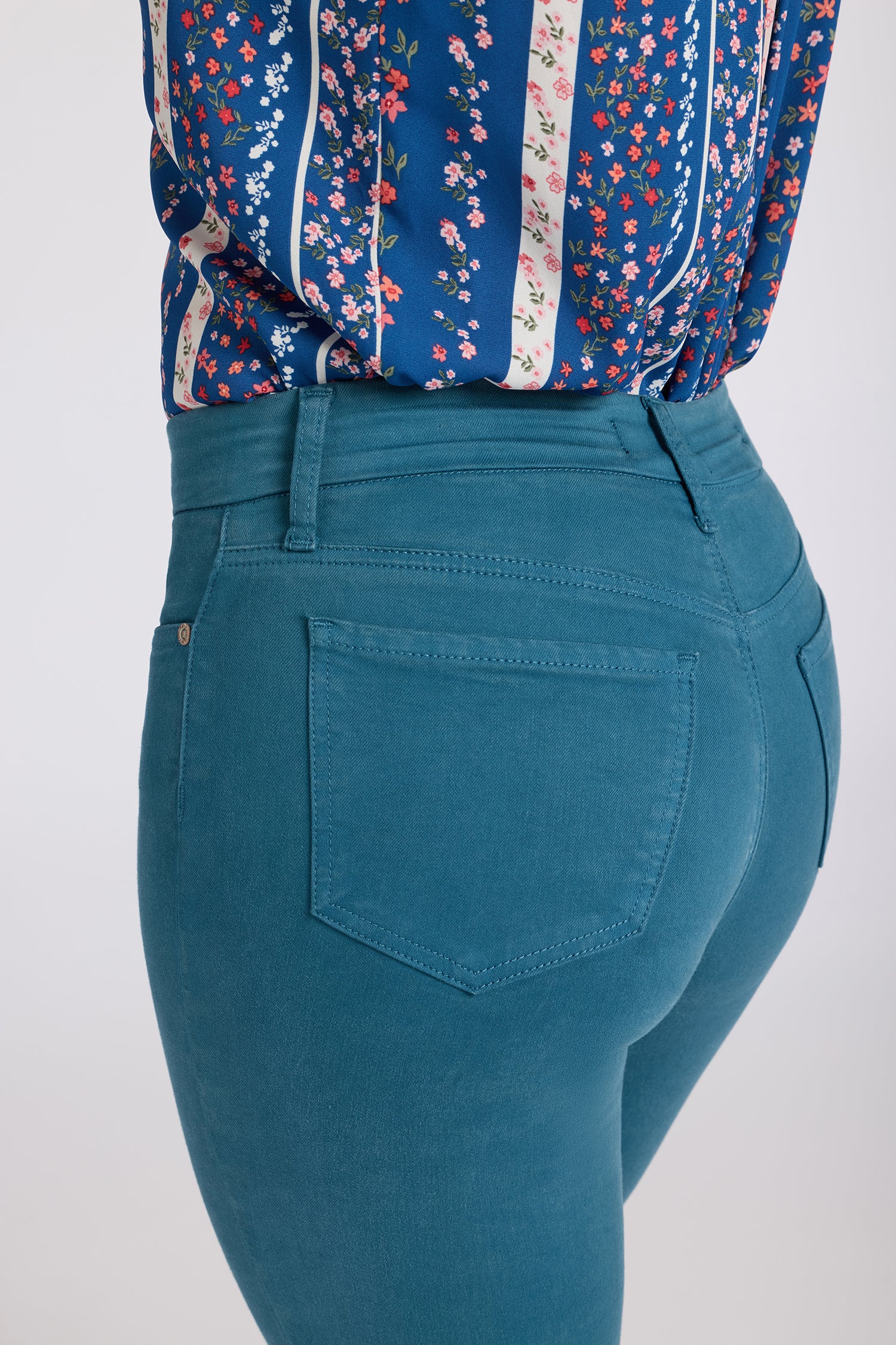 NYDJ Waist-Match™ Marilyn Straight Jeans  - Blue Lake