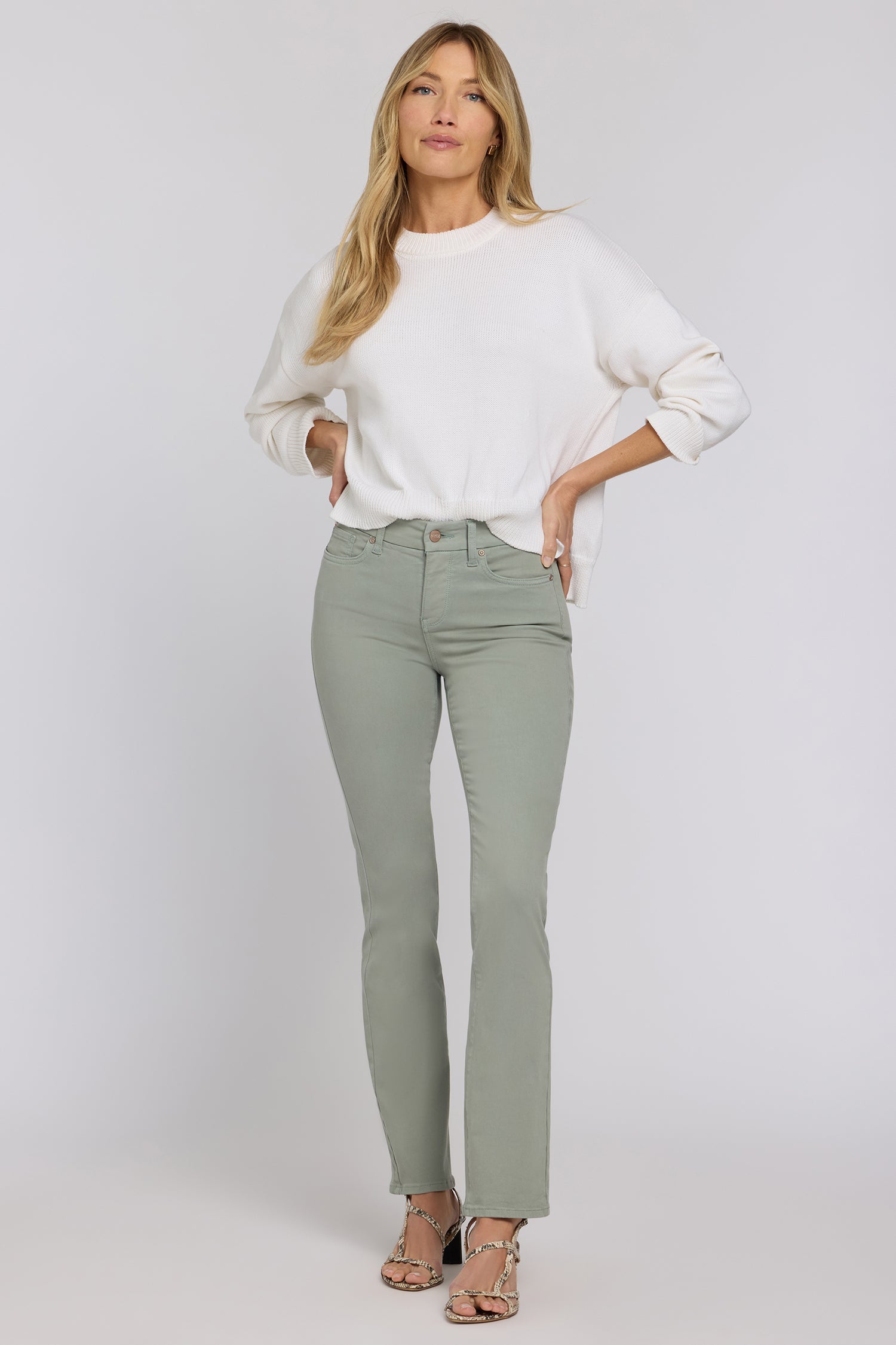 NYDJ Waist-Match™ Marilyn Straight Jeans  - Mistletoe