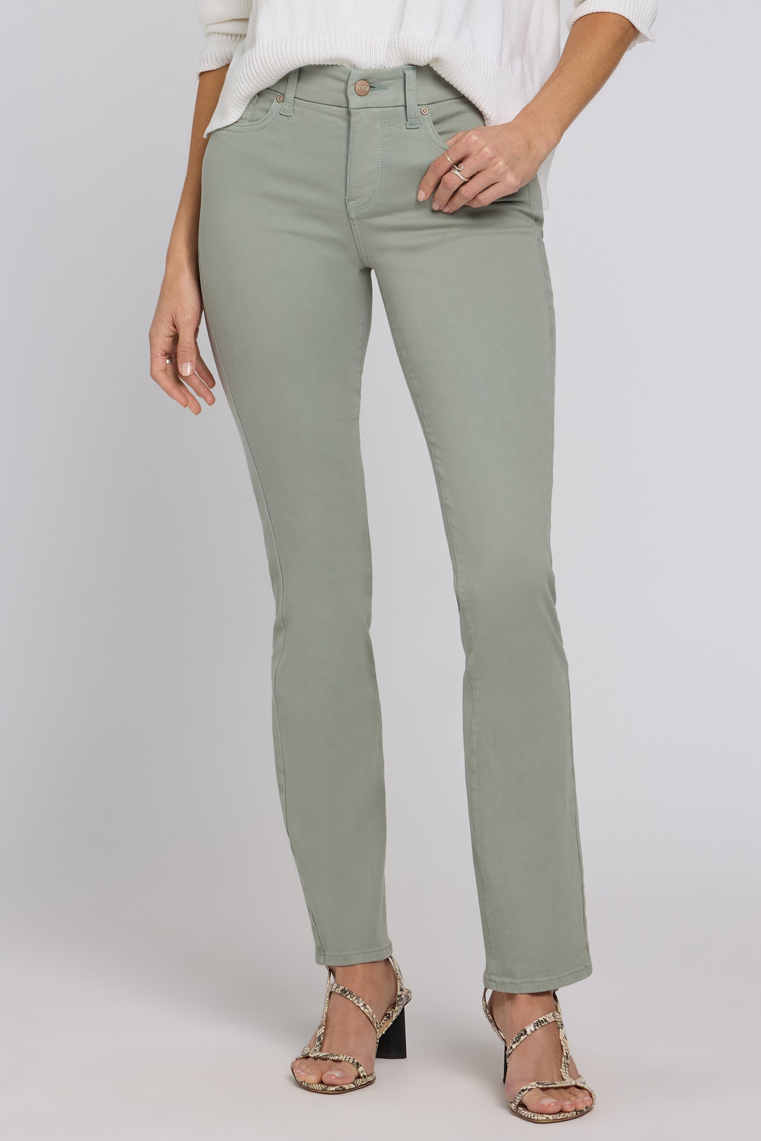 NYDJ Waist-Match™ Marilyn Straight Jeans  - Mistletoe