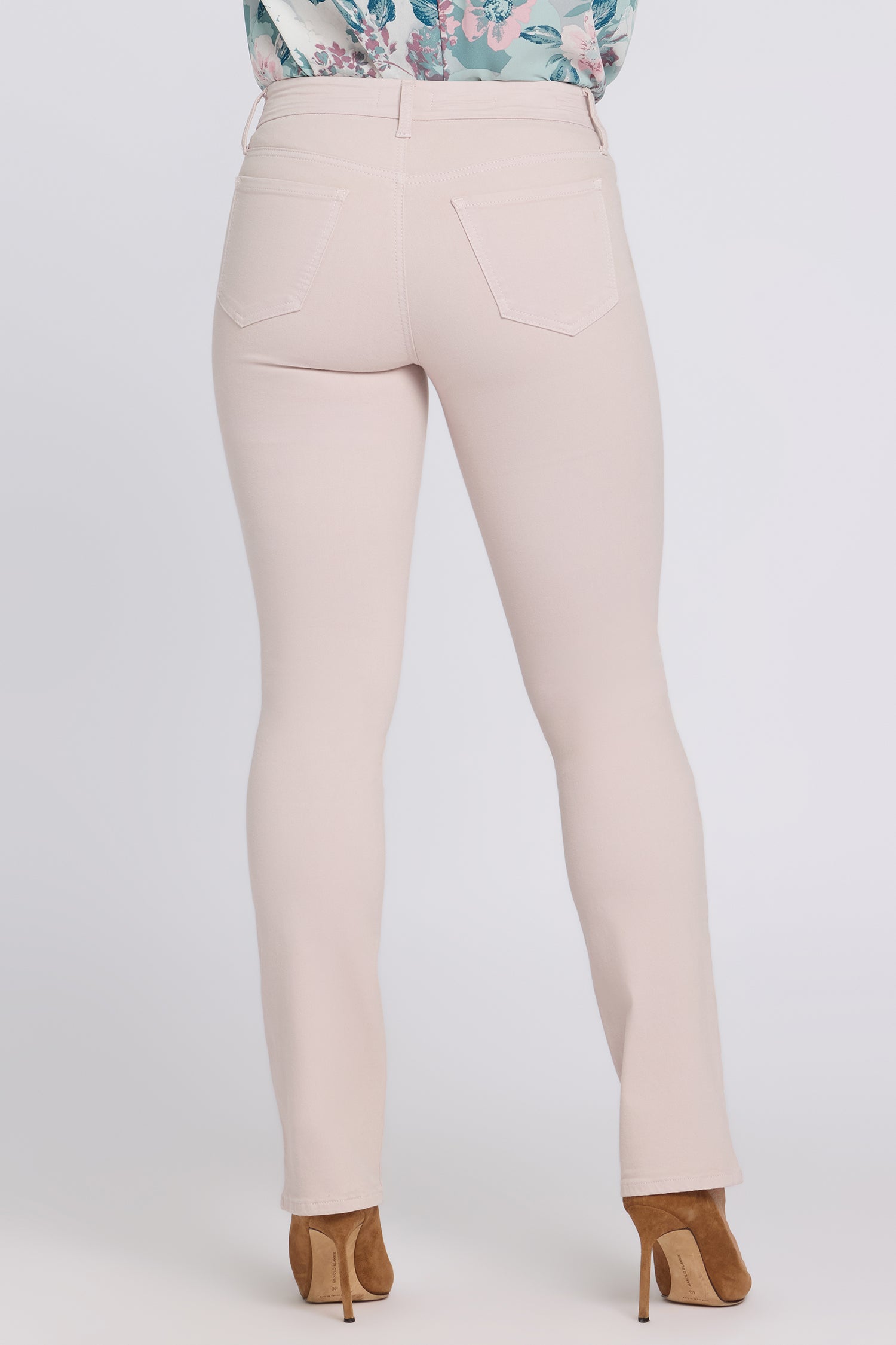 NYDJ Waist-Match™ Marilyn Straight Jeans  - Rock Flower