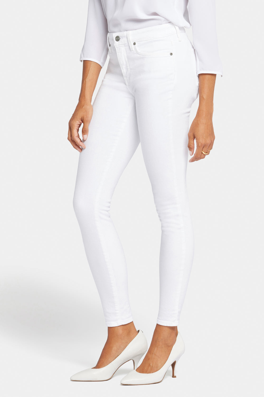 NYDJ Ami Skinny Jeans  - Optic White