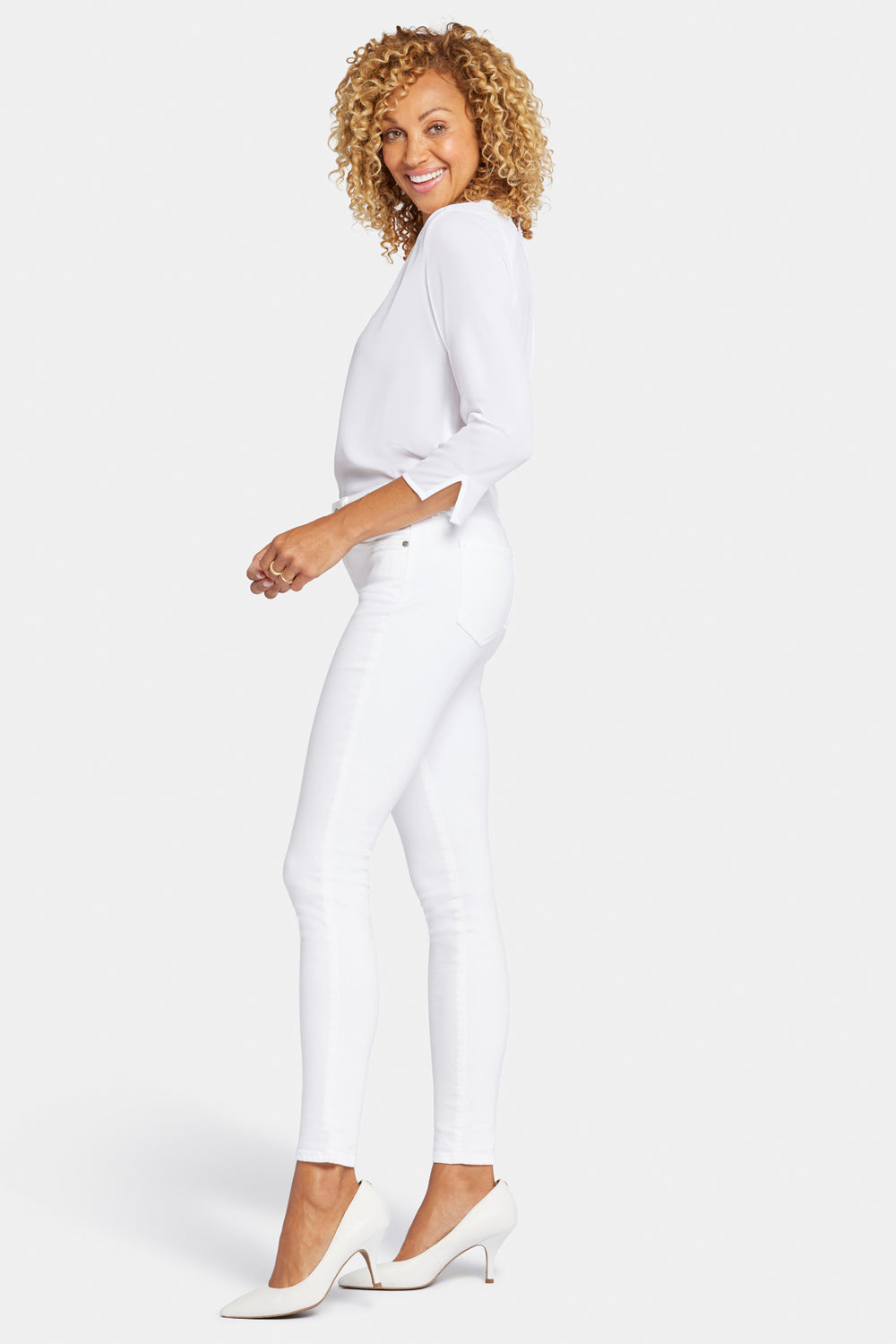 NYDJ Ami Skinny Jeans  - Optic White