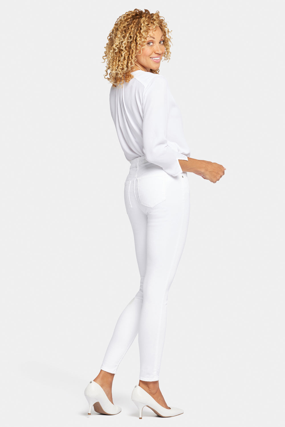 NYDJ Ami Skinny Jeans  - Optic White
