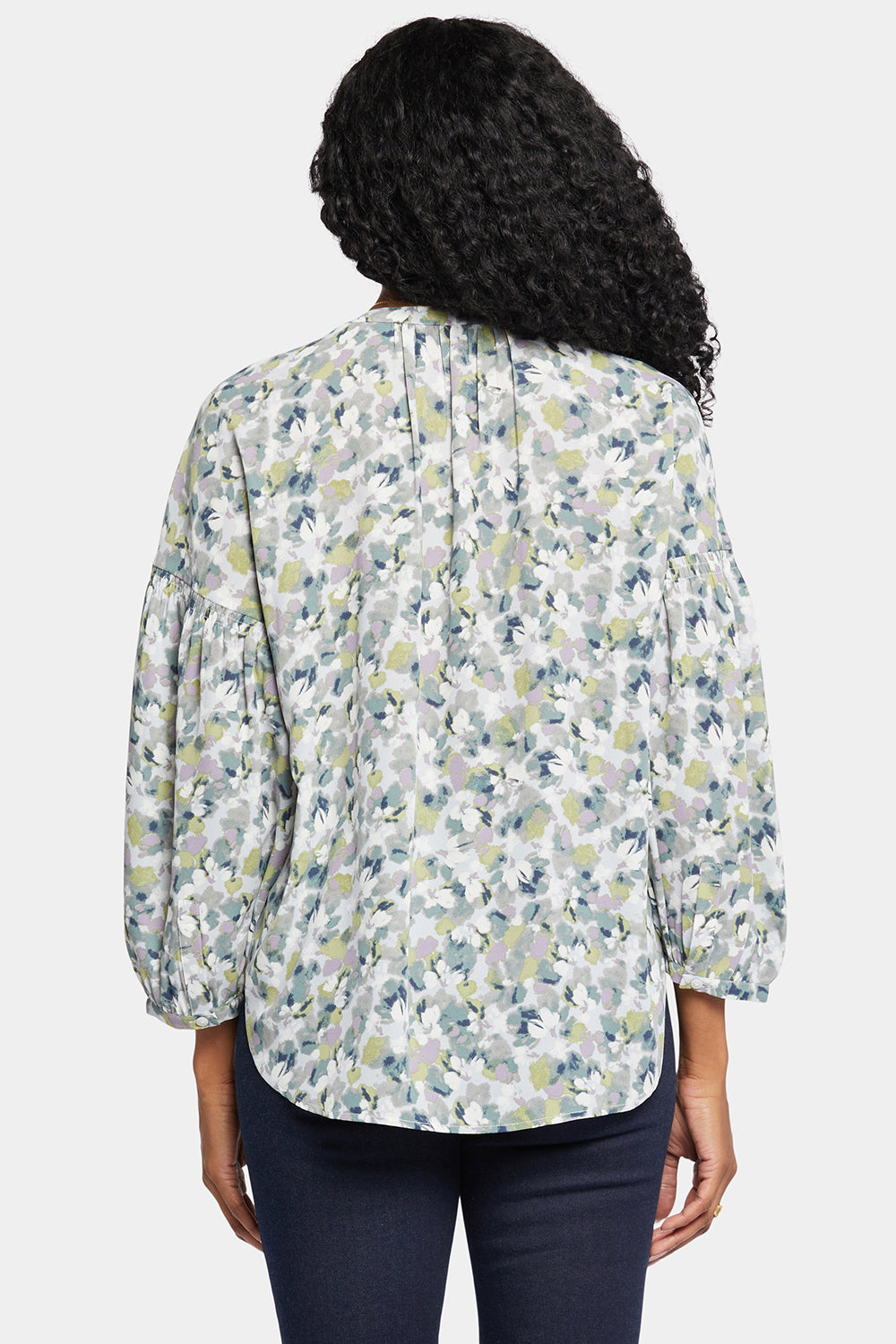 NYDJ Paulina Peasant Blouse  - Bloomington