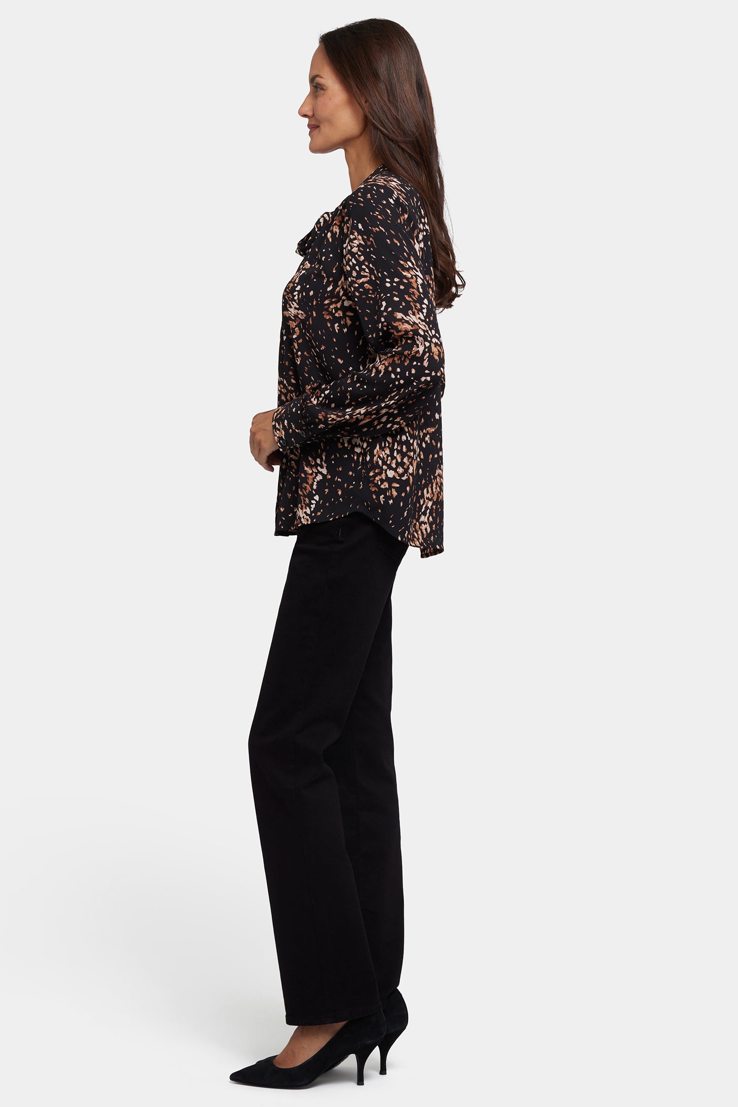 NYDJ Tie-Neck Blouse  - Le Montclair
