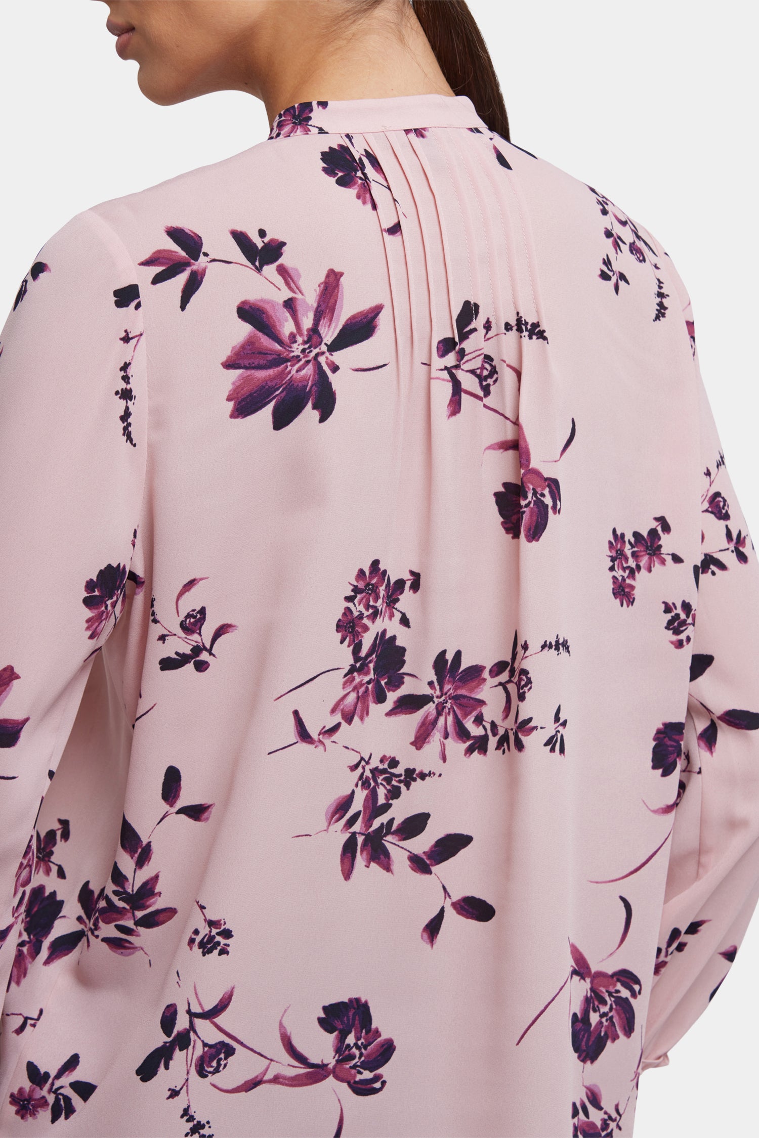 NYDJ Pleated Peasant Blouse  - Petit Palais