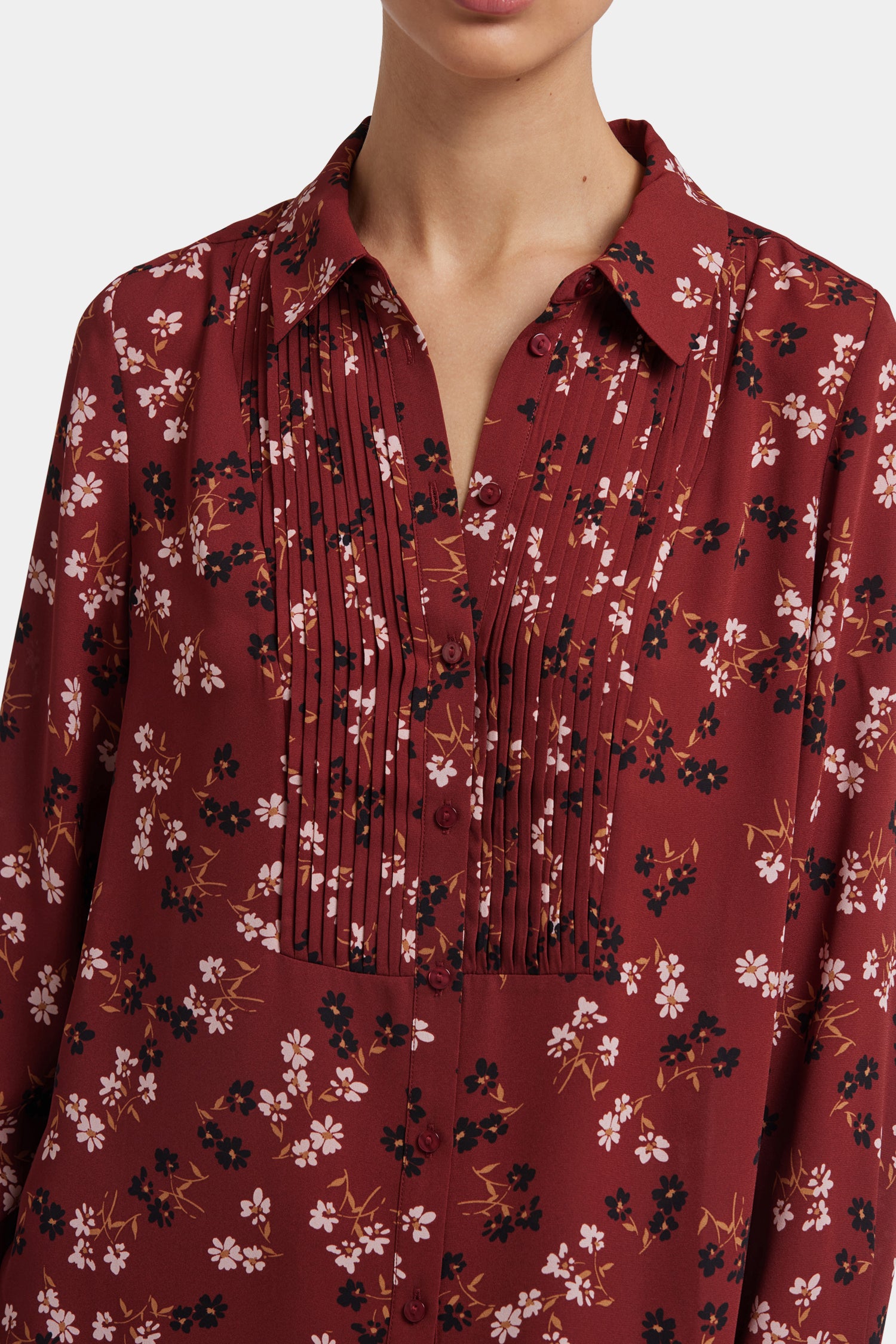 NYDJ Tuxedo Blouse  - Bienvenue