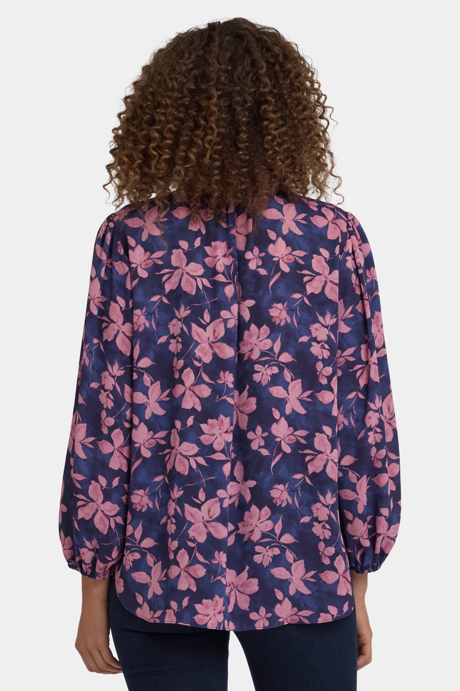 NYDJ Puff Sleeved Popover Top  - Felicita