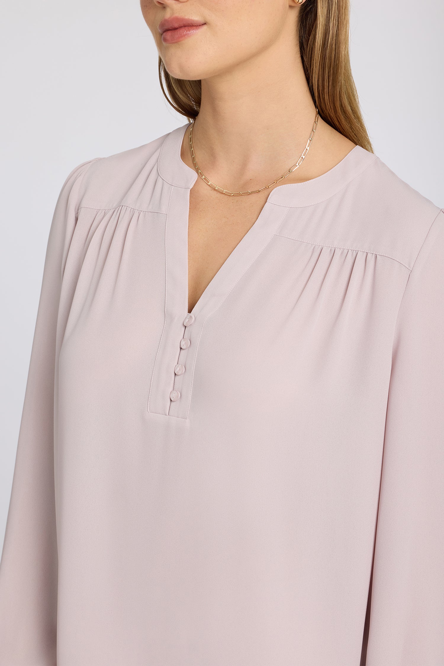 NYDJ Trinity Blouse  - Rock Flower