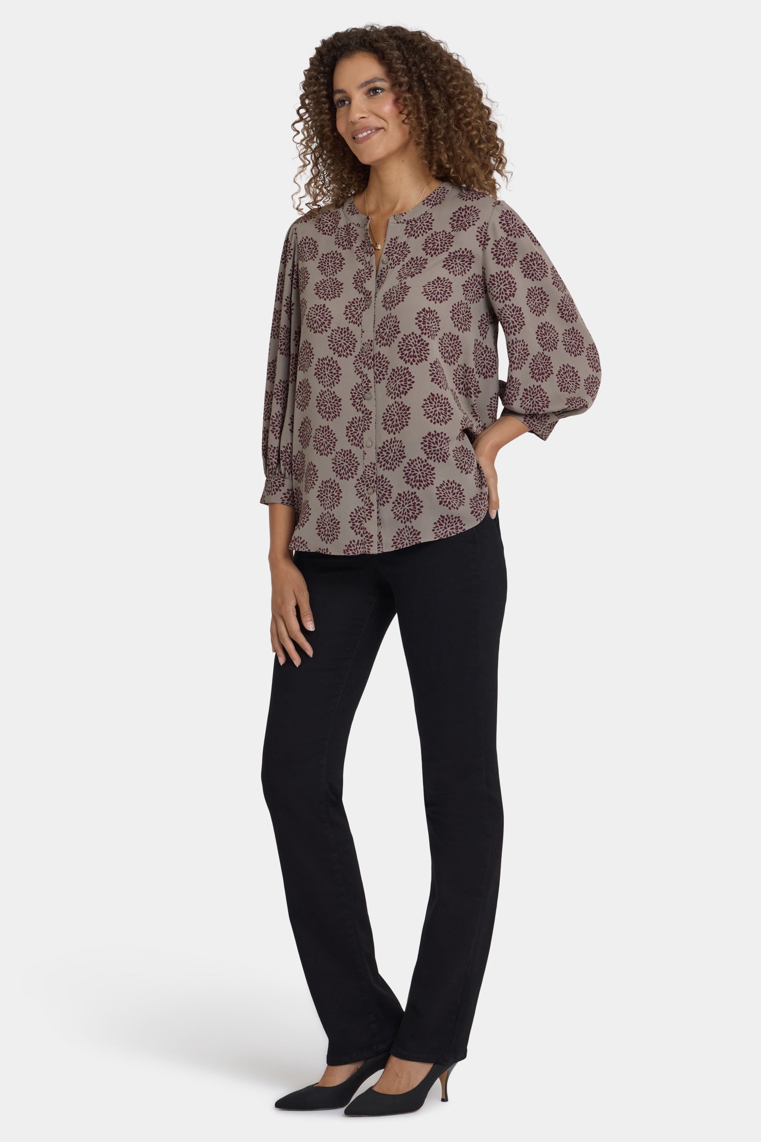 NYDJ Bonnie Blouse  - Valenton
