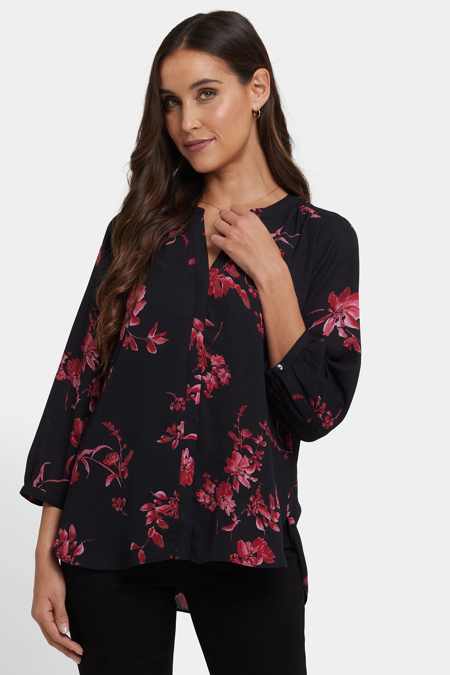 NYDJ Pintuck Blouse  - Vivienne